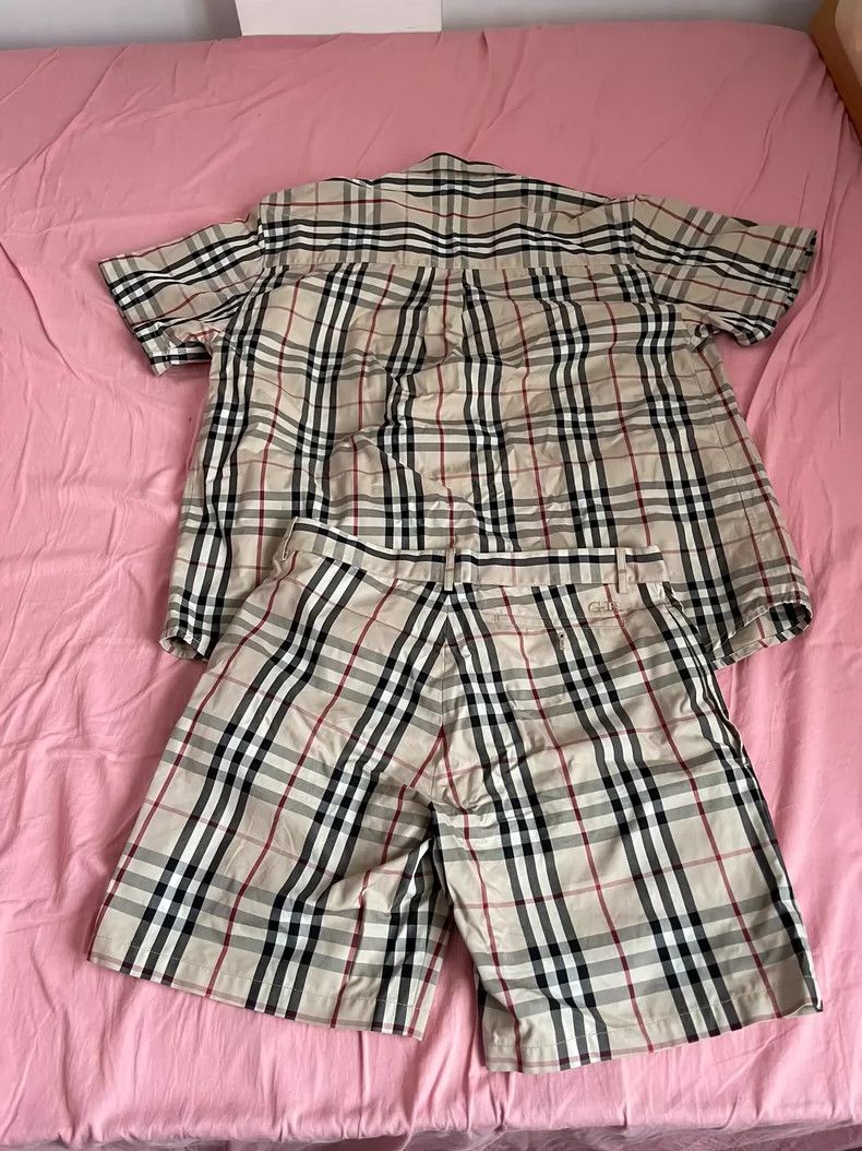 Gosha Rubchinskiy Gosha Burberry Plaid Short Sleeve Shirt Set-yf Size US M / EU 48-50 / 2 - 2 Thumbnail