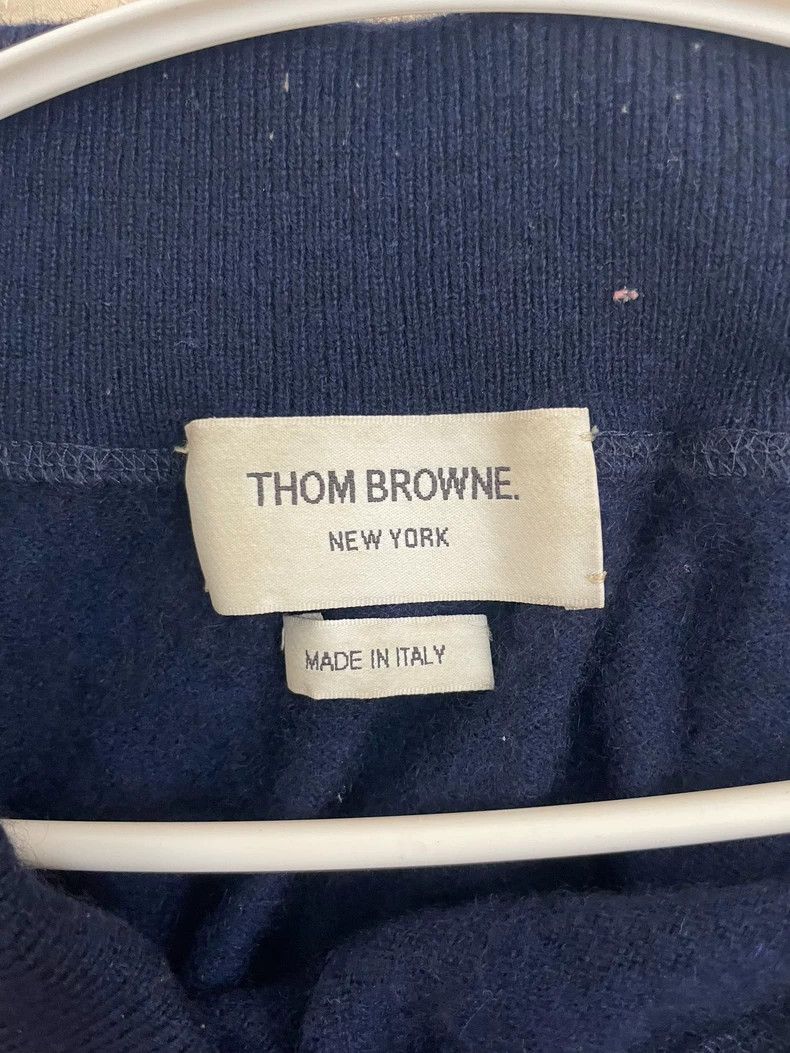Thom Browne Thom Browne Cashmere Sports Pants-yf Size US 26 / EU 42 - 4 Thumbnail