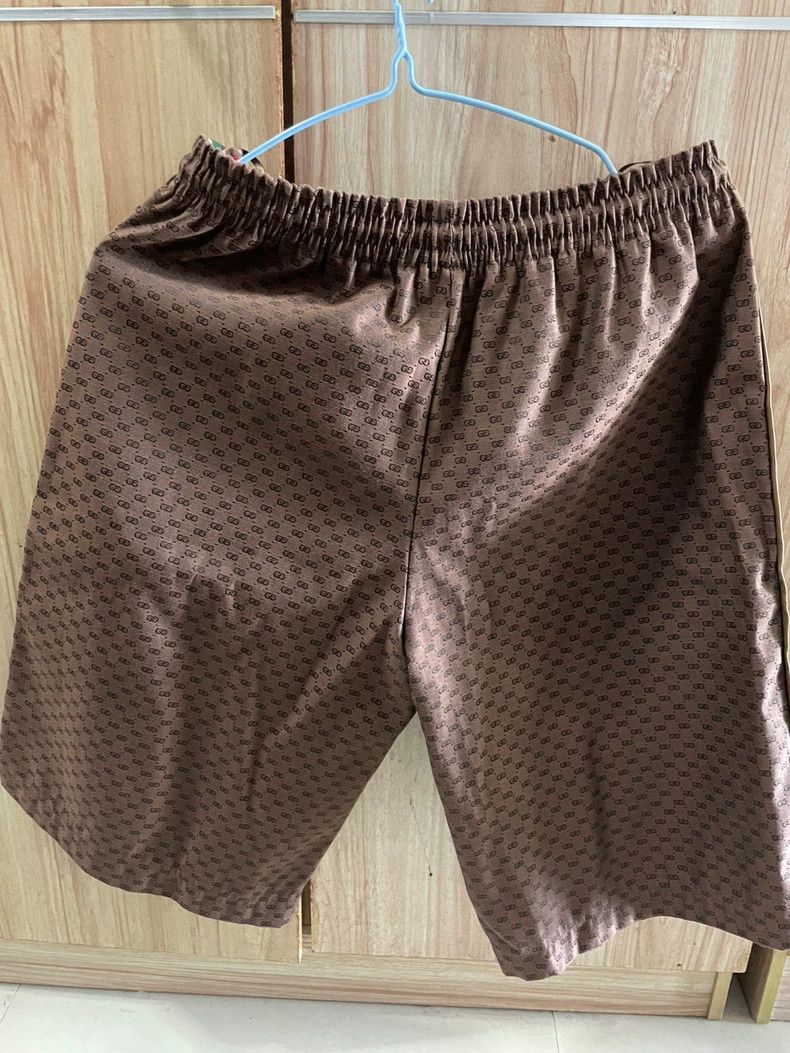 Gucci Gucci Logo Side Stripe Swim Shorts-yf Size US 34 / EU 50 - 3 Thumbnail