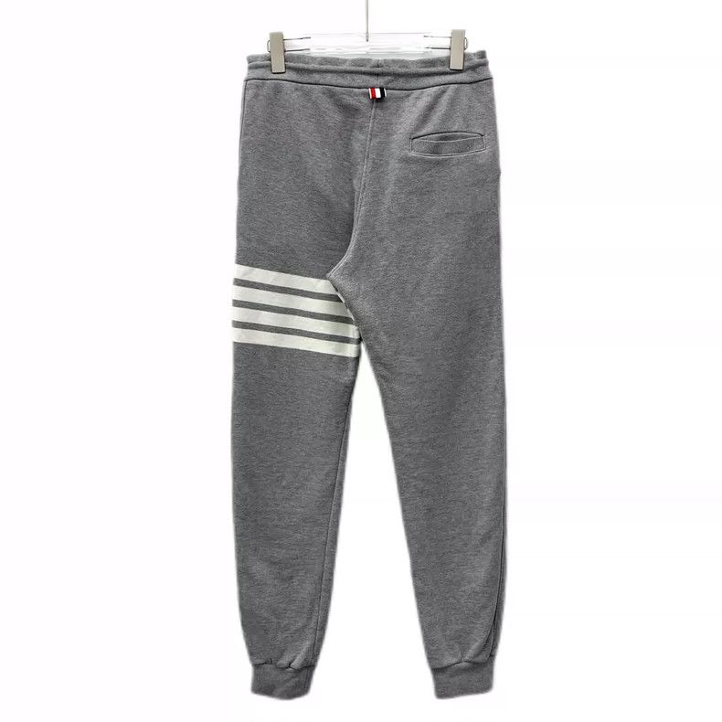 Thom Browne Thom Browne Gray Classic Sports Pants-yf Size US 26 / EU 42 - 2 Thumbnail