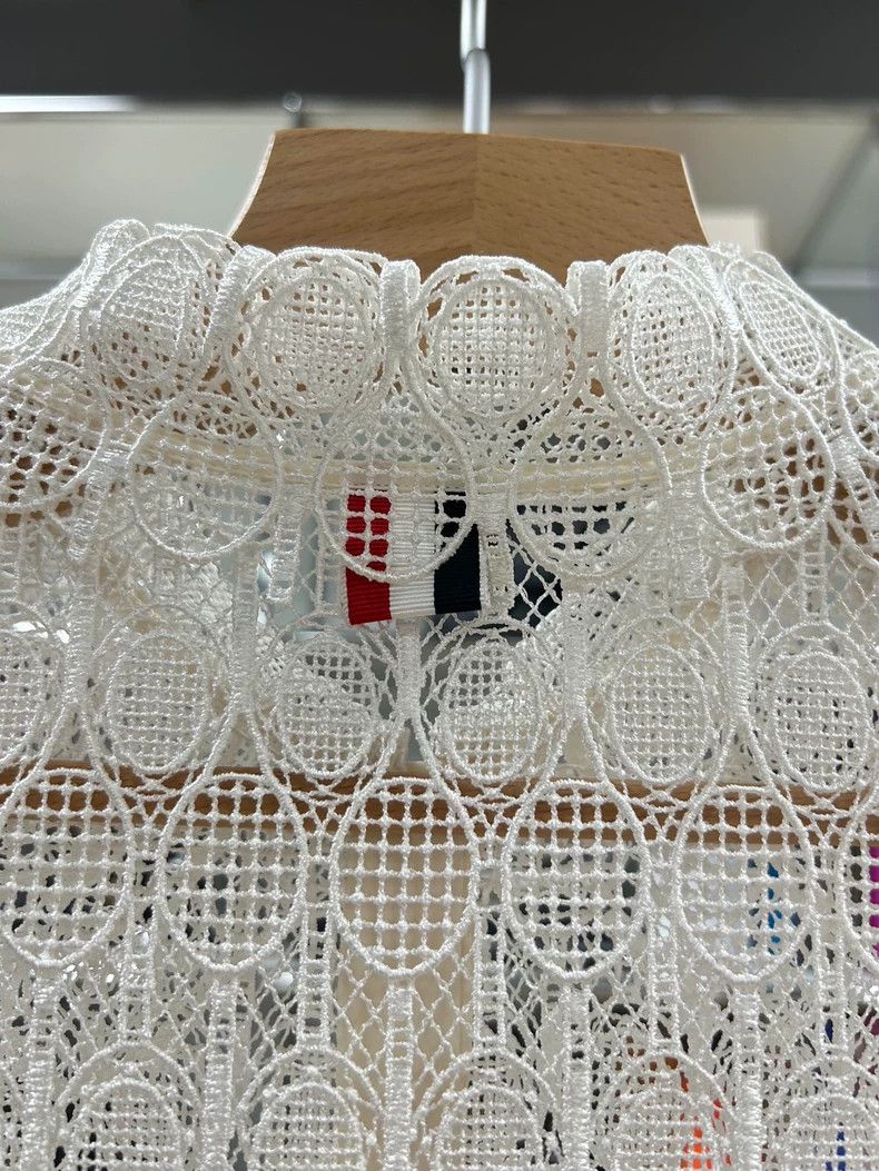 Thom Browne Thom Browne Lace Trimmed Dress for Women-yf Size 36" / US 14 / IT 50 - 5 Thumbnail
