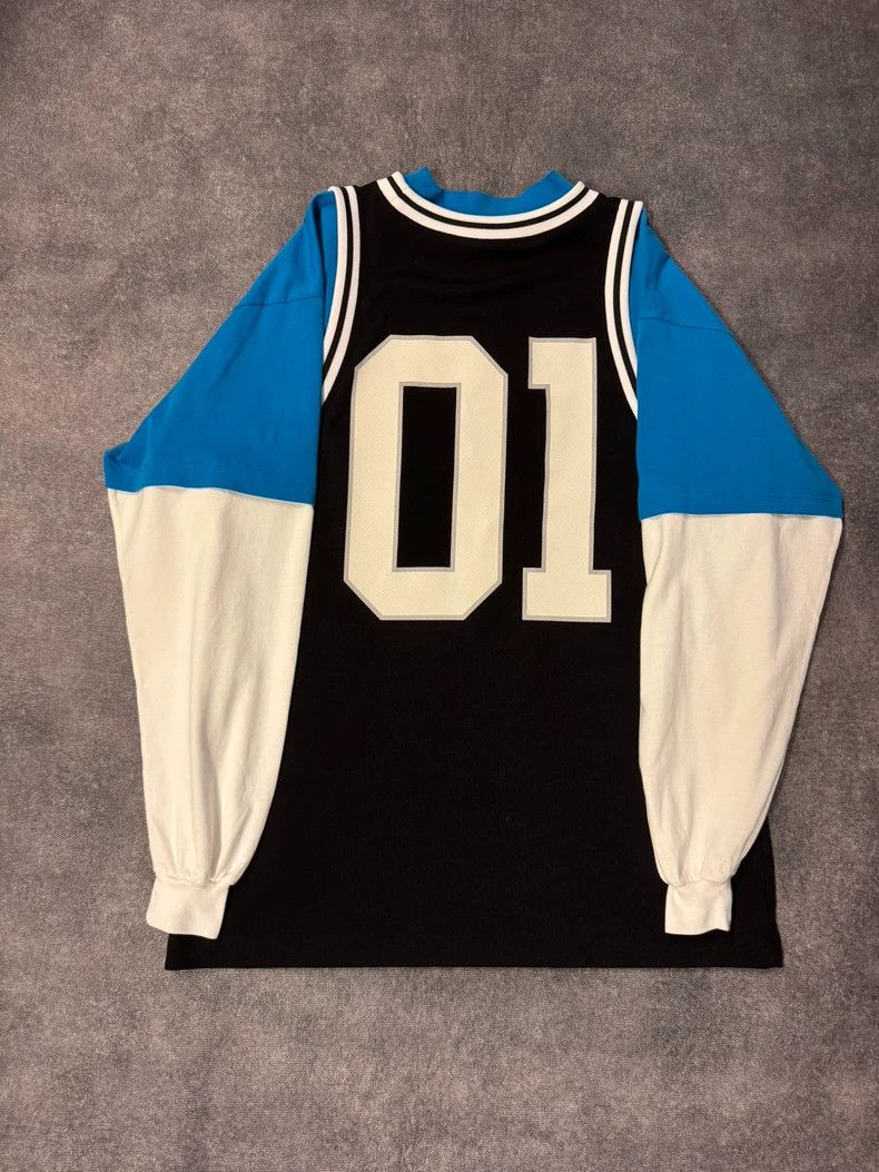 Balenciaga Balenciaga Basketball Series Long Sleeve Tee-yf Size US M / EU 48-50 / 2 - 2 Thumbnail