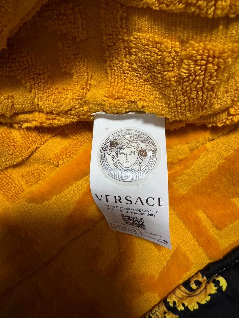 Versace Versace Yellow Bathrobe for Men and Women-yf Size US S / EU 44-46 / 1 - 4 Thumbnail