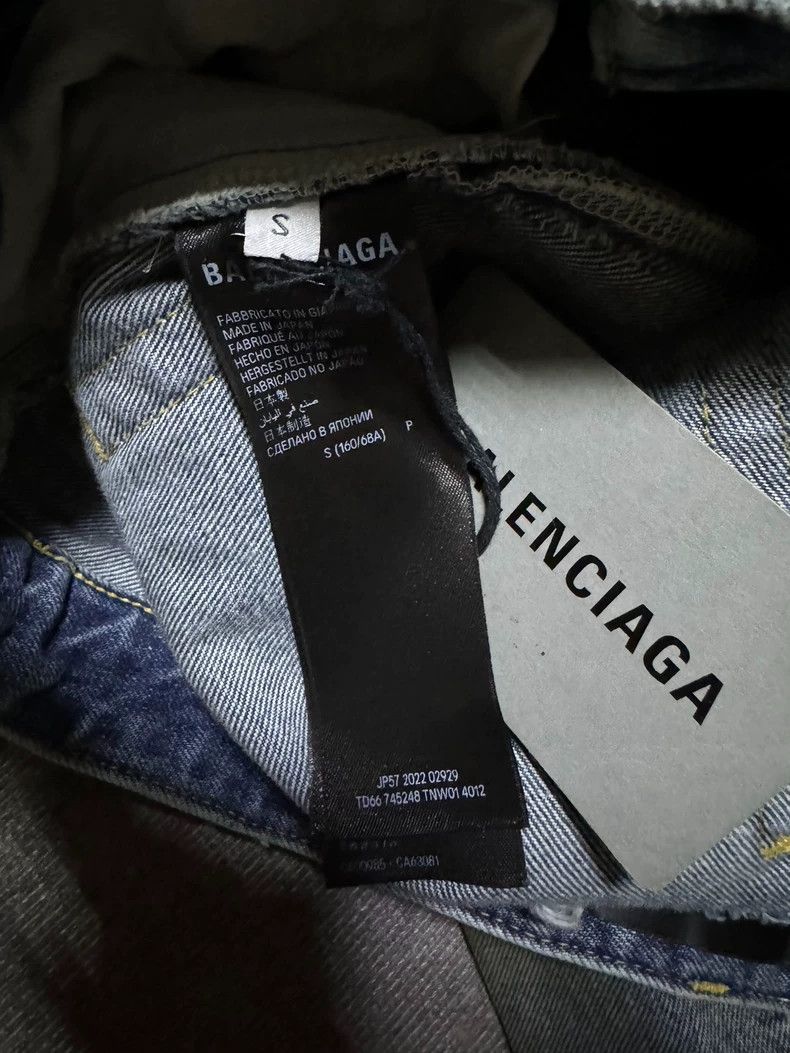 Balenciaga Super Destroyed Blue Denim Pants by Balenciaga-yf Size US 26 / EU 42 - 4 Thumbnail