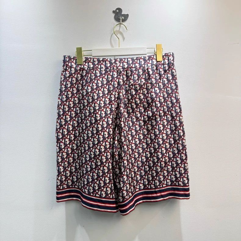 Dior Dior Classic Floral Silk Shorts Thin Style-yf Size US 44 / EU 60 - 2 Thumbnail