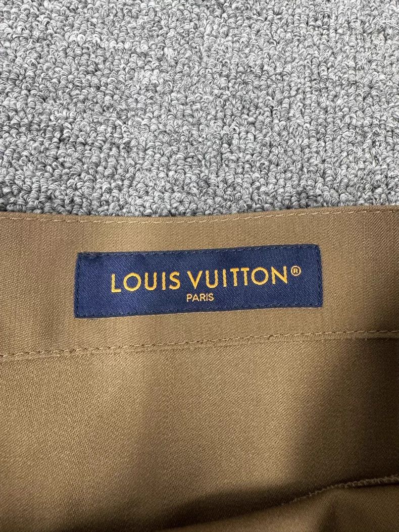 Louis Vuitton Louis Vuitton Green Turquoise Wool Pants-yf Size US 44 / EU 60 - 6 Thumbnail