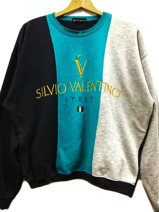Vintage 🔥Silvio Valentino Big Logo Hyperbeast Sweatshirt🔥 | Grailed