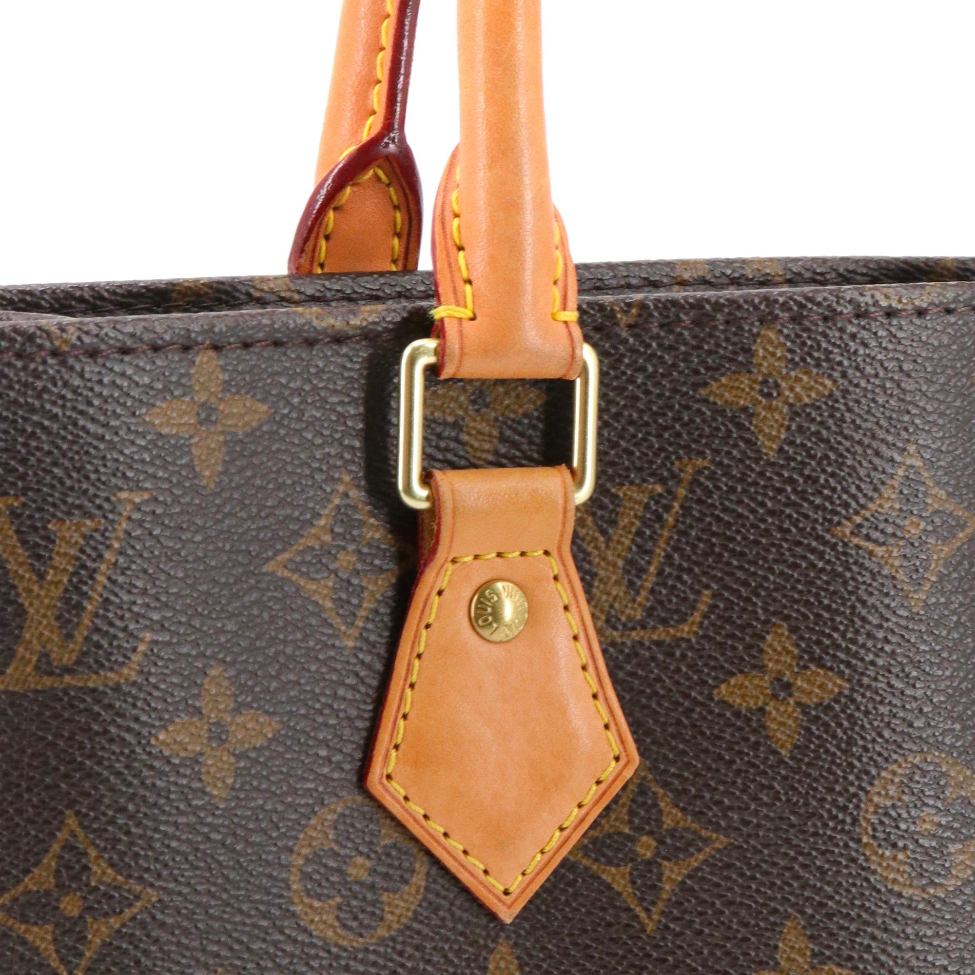 Louis Vuitton LOUIS VUITTON - Louis Vuitton flat tote bag in monogram canvas Size ONE SIZE - 6 Thumbnail