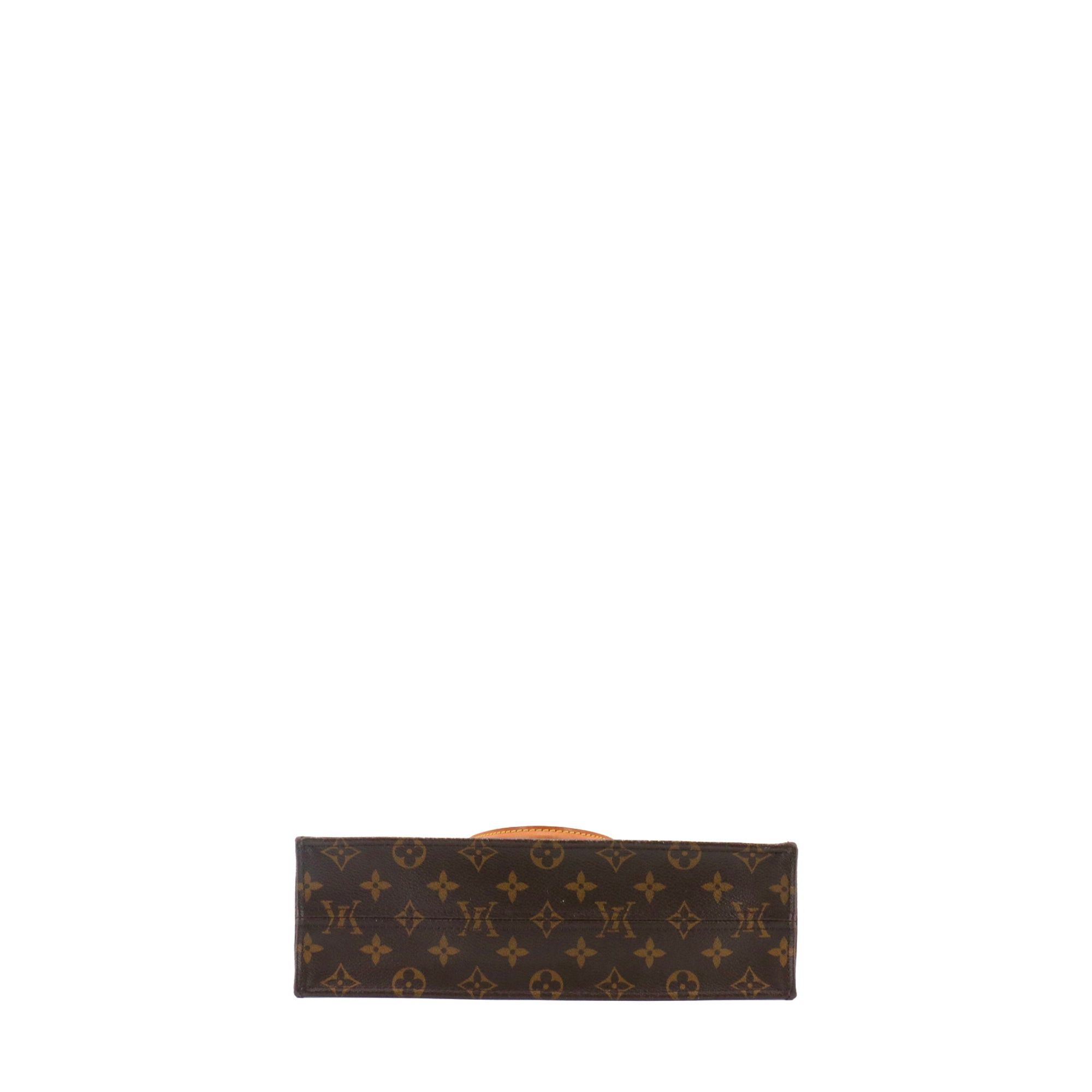 Louis Vuitton LOUIS VUITTON - Louis Vuitton flat tote bag in monogram canvas Size ONE SIZE - 4 Thumbnail