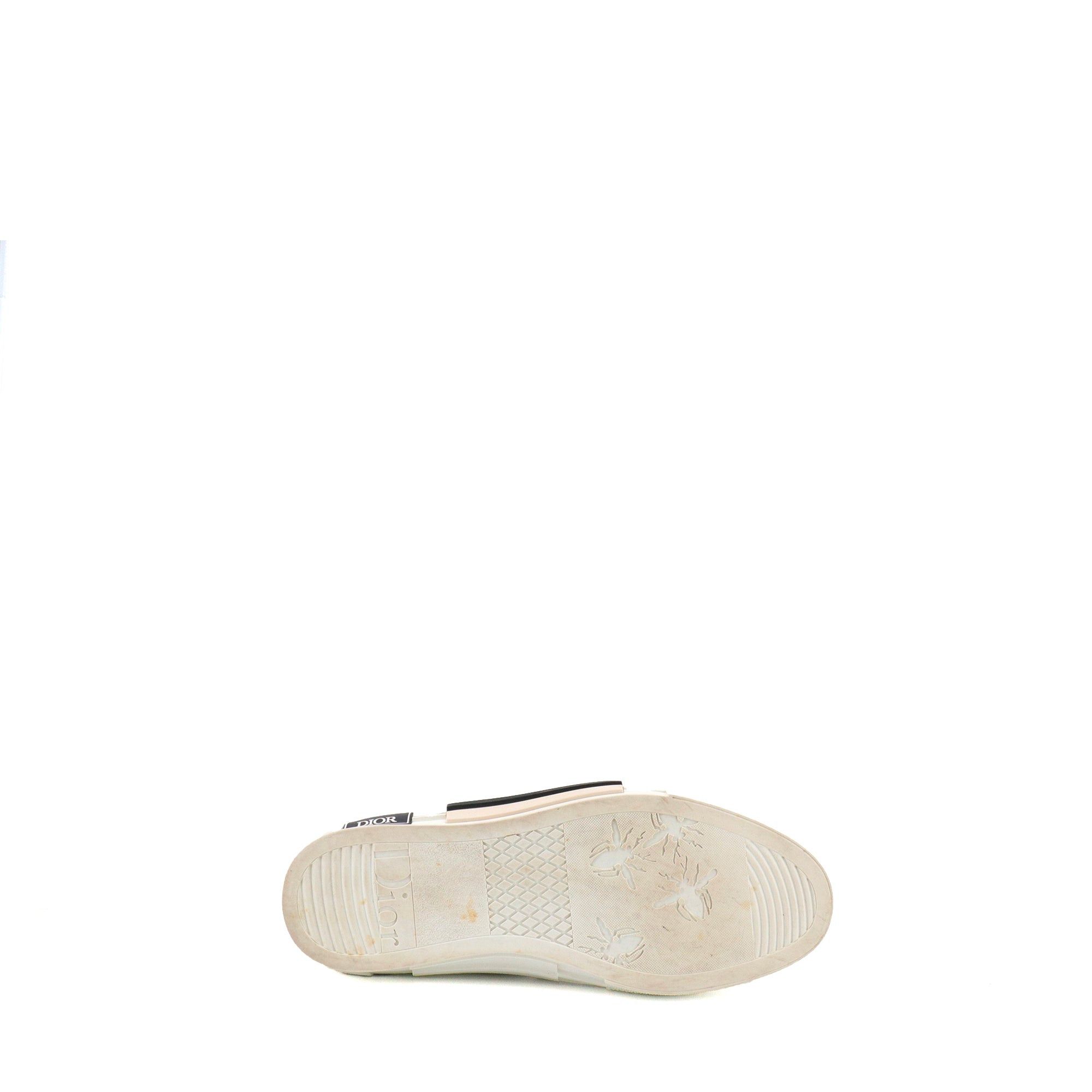 Dior DIOR - Dior B23 Slip-On sneakers in white oblique Dior canvas (T40) Size US 9 / IT 39 - 3 Thumbnail