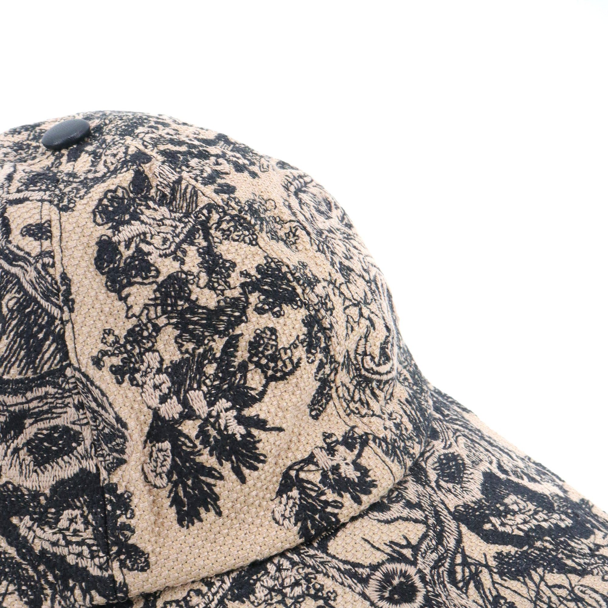 Dior DIOR - Dior D-Player cap in beige toile de jouy (T58) Size ONE SIZE - 3 Thumbnail