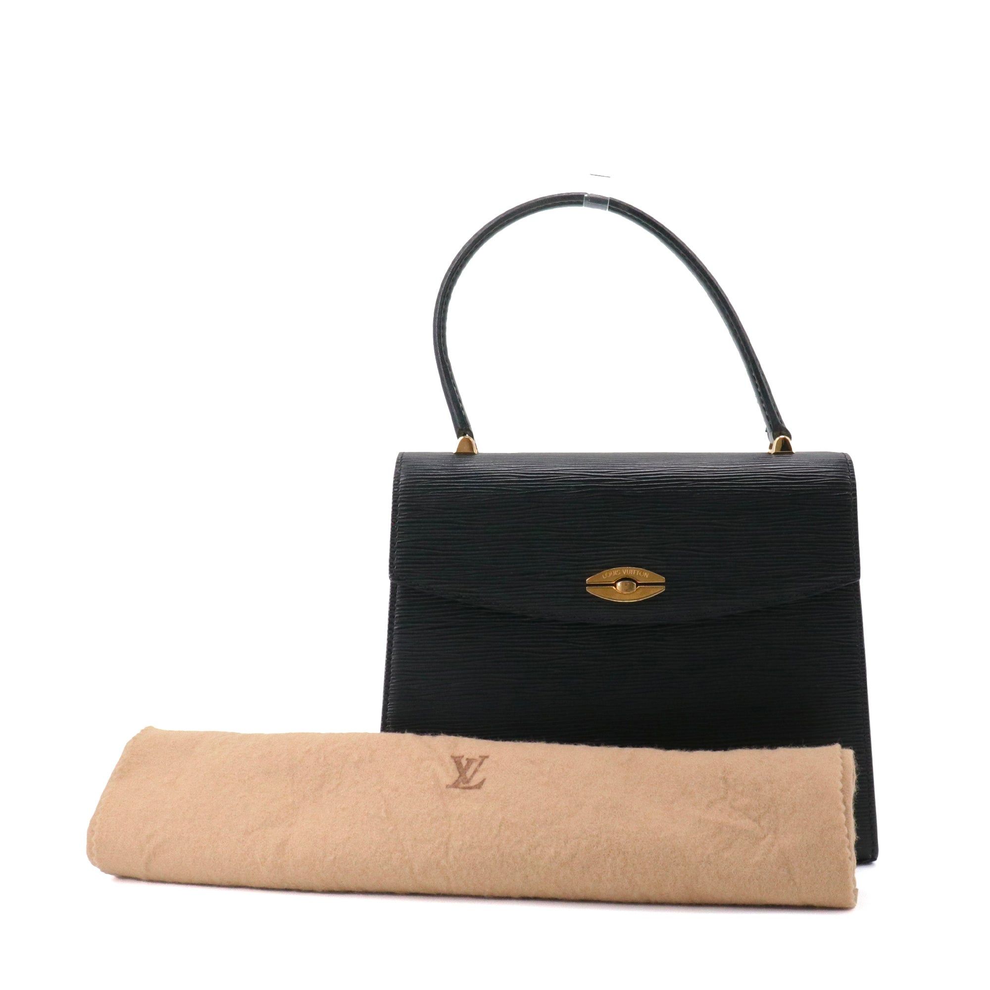 Louis Vuitton LOUIS VUITTON - Louis Vuitton Malesherbes handbag in vintage black epi leather Size ONE SIZE - 8 Thumbnail
