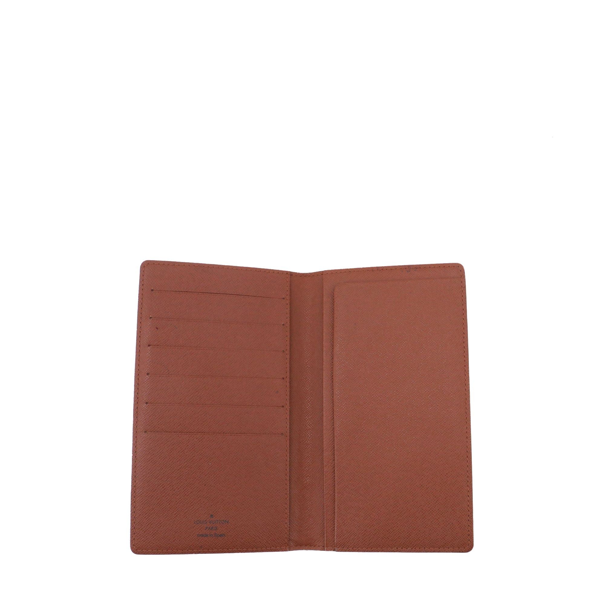 Louis Vuitton LOUIS VUITTON - Louis Vuitton checkbook holder in monogram canvas Size ONE SIZE - 4 Thumbnail