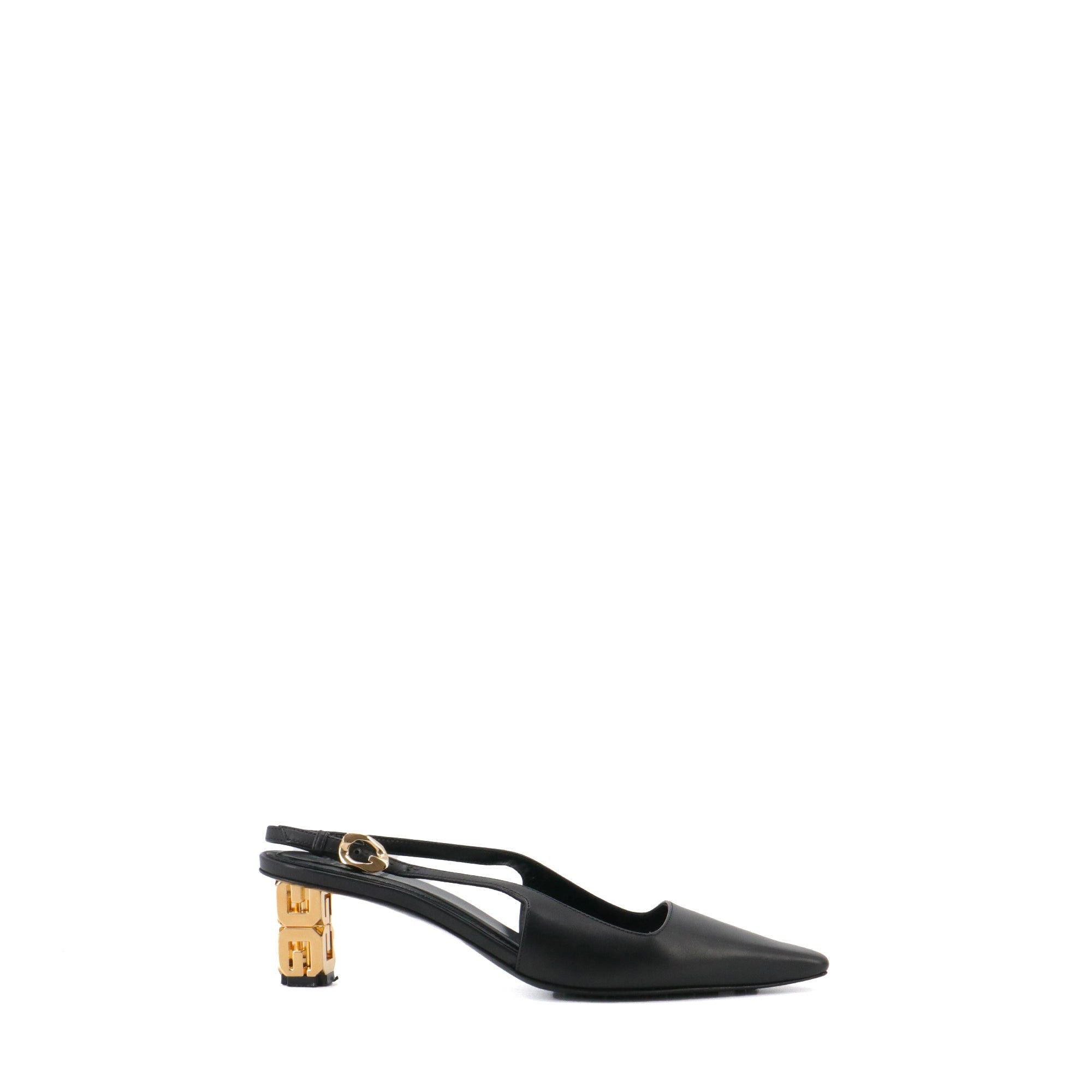 Givenchy GIVENCHY - Givenchy G Cube pumps in black leather (T37) Size US 6 / IT 36 - 2 Thumbnail