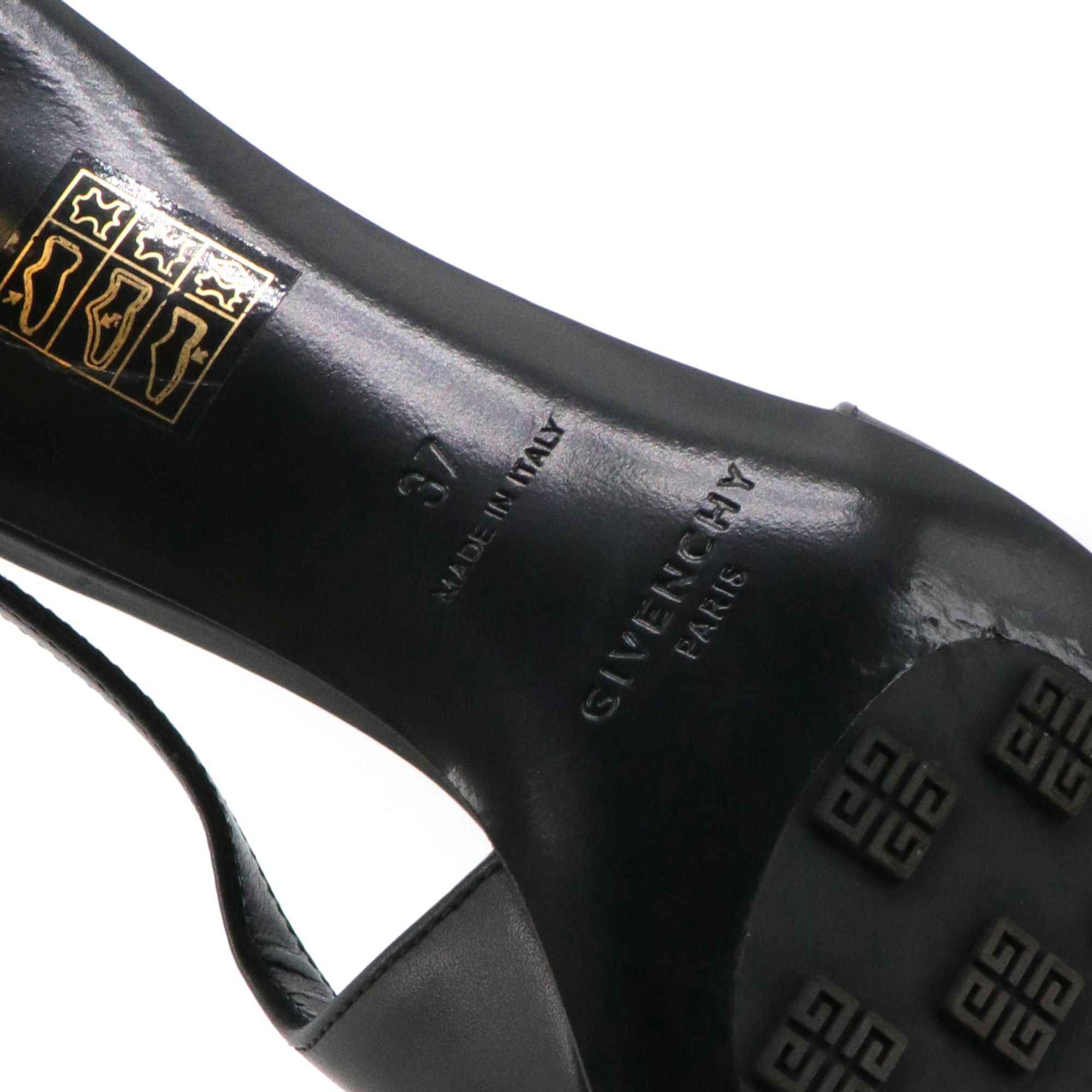 Givenchy GIVENCHY - Givenchy G Cube pumps in black leather (T37) Size US 6 / IT 36 - 7 Thumbnail