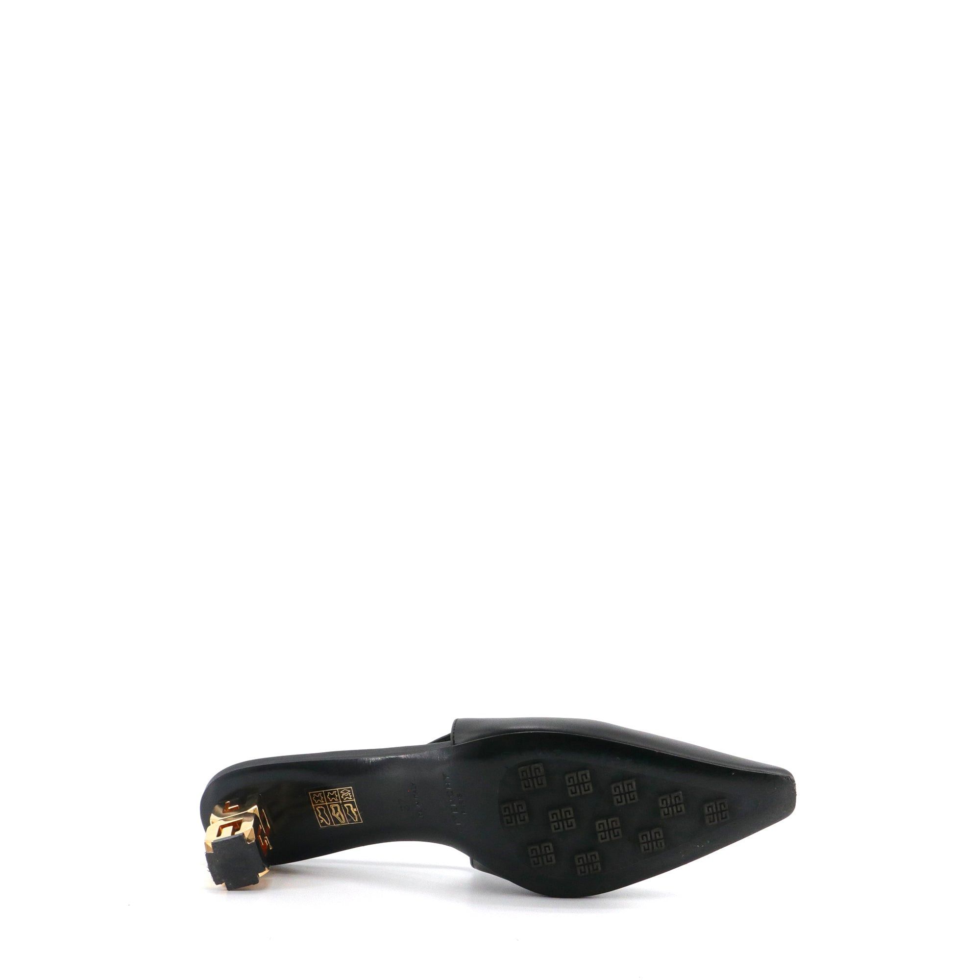 Givenchy GIVENCHY - Givenchy G Cube pumps in black leather (T37) Size US 6 / IT 36 - 3 Thumbnail