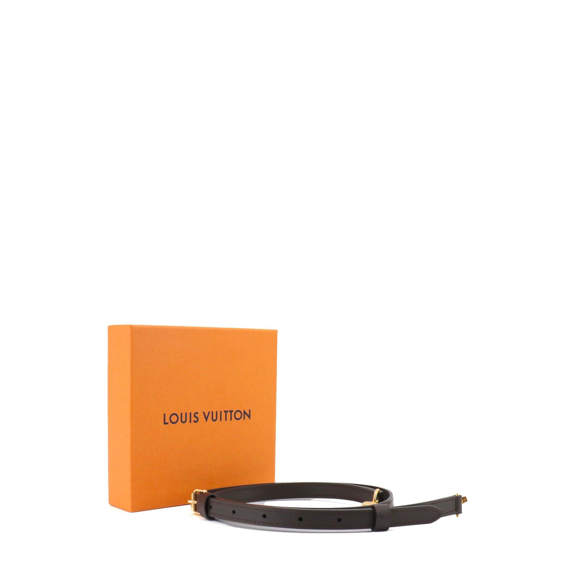 Louis Vuitton LOUIS VUITTON - Louis Vuitton adjustable bag strap in brown leather Size ONE SIZE - 6 Thumbnail