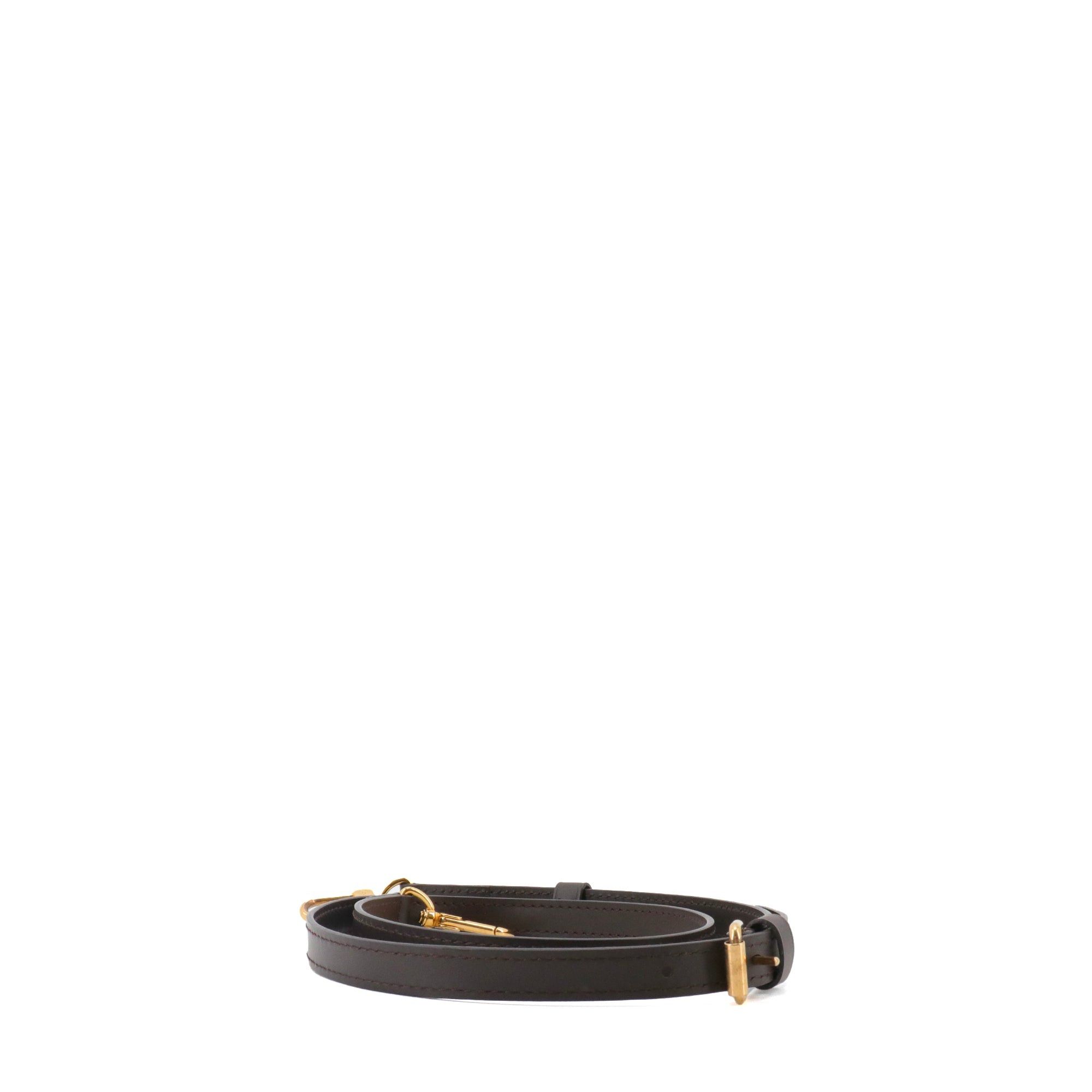 Louis Vuitton LOUIS VUITTON - Louis Vuitton adjustable bag strap in brown leather Size ONE SIZE - 2 Thumbnail