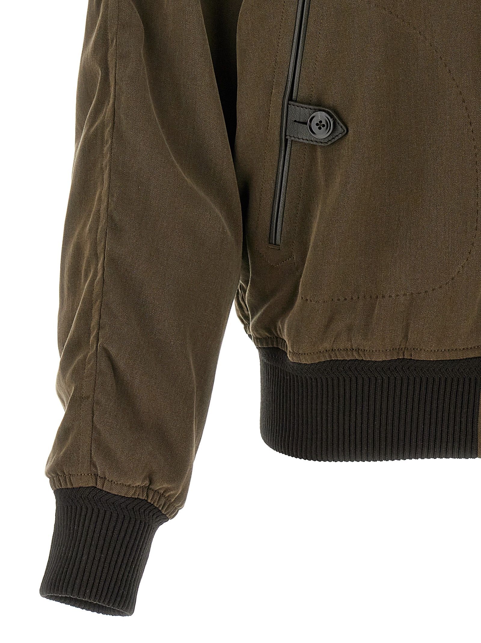 Tom Ford Gabardine Fluid Bomber Jacket Size US L / EU 52-54 / 3 - 4 Thumbnail
