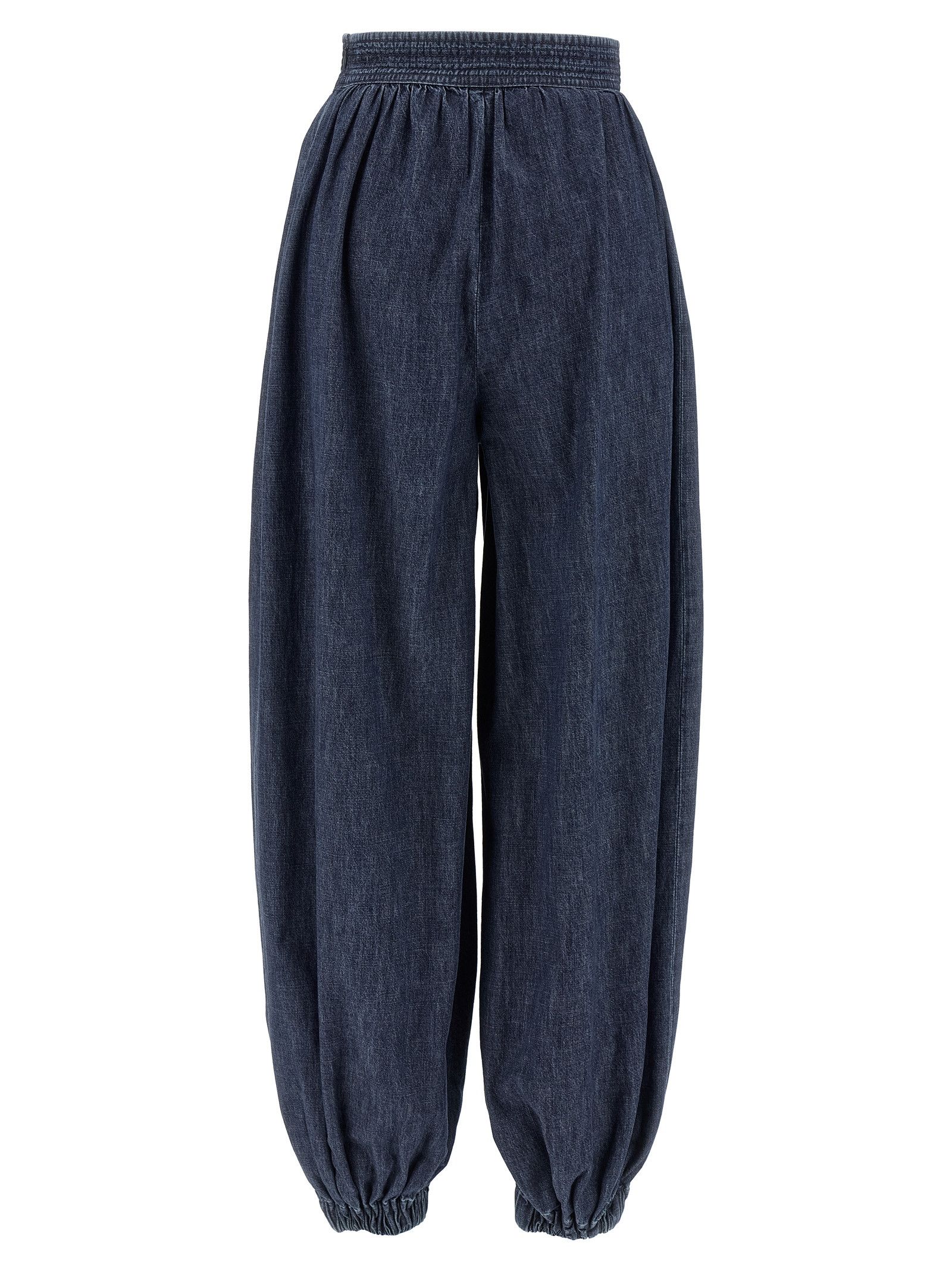 Valentino Valentino Garavani Denim Chambray Pants Size 26" / US 2 / IT 38 - 2 Thumbnail