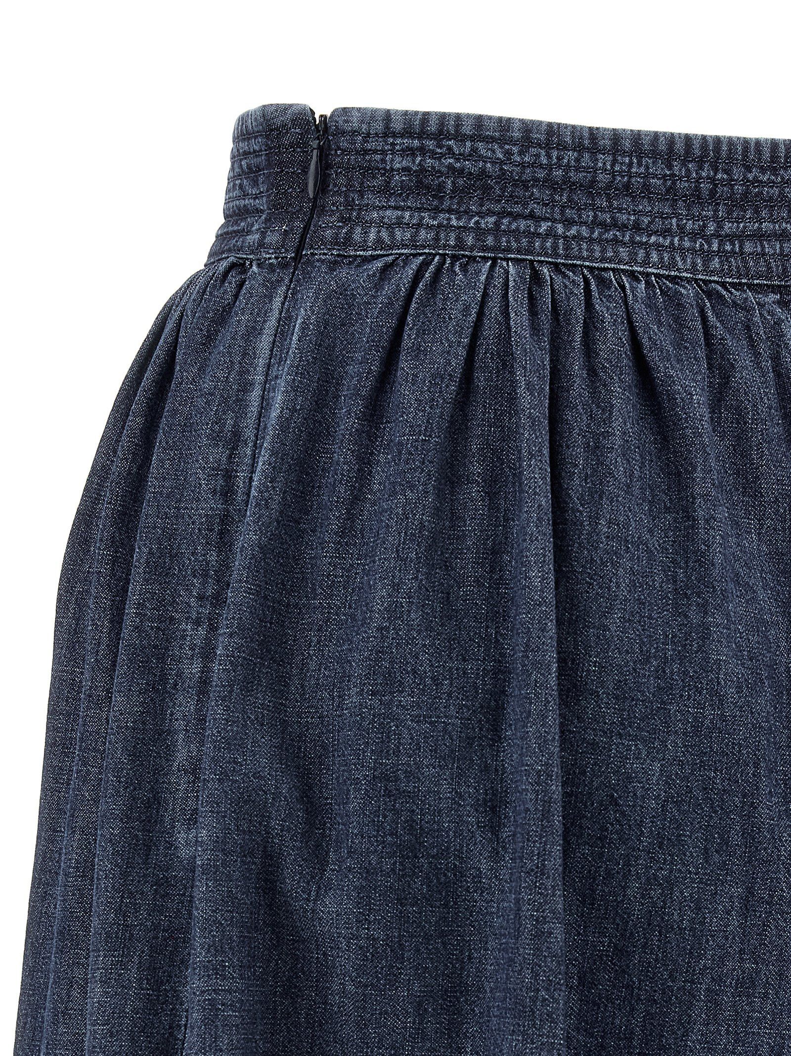 Valentino Valentino Garavani Denim Chambray Pants Size 26" / US 2 / IT 38 - 4 Thumbnail