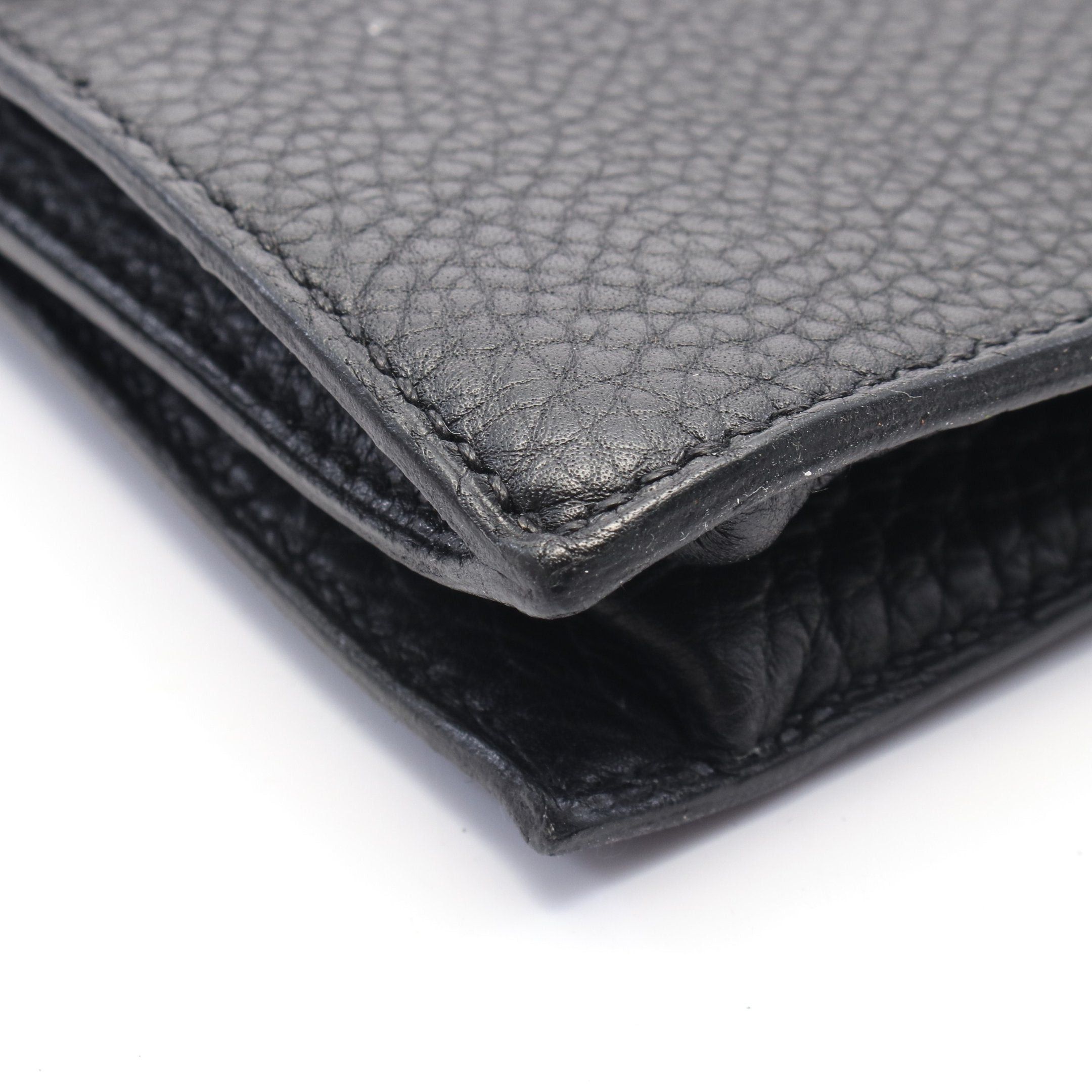 Hermes Hermes Jet Clutch Bag Togo Black Silver Hardware Stamp Size ONE SIZE - 7 Thumbnail