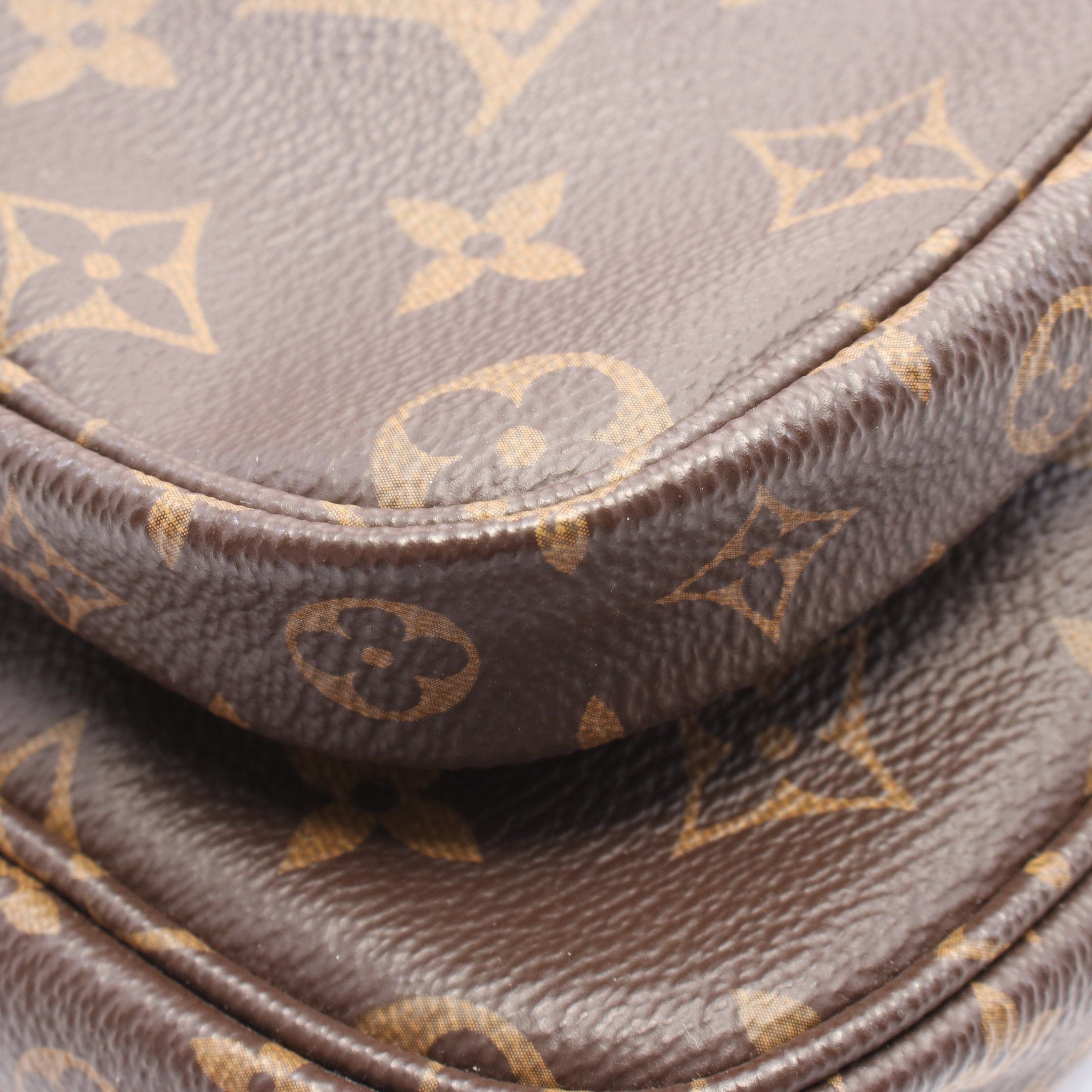 Louis Vuitton Louis Vuitton Multy Pochette Accessoires Monogram Khaki Shoulder Bag Brown Green Size ONE SIZE - 6 Thumbnail