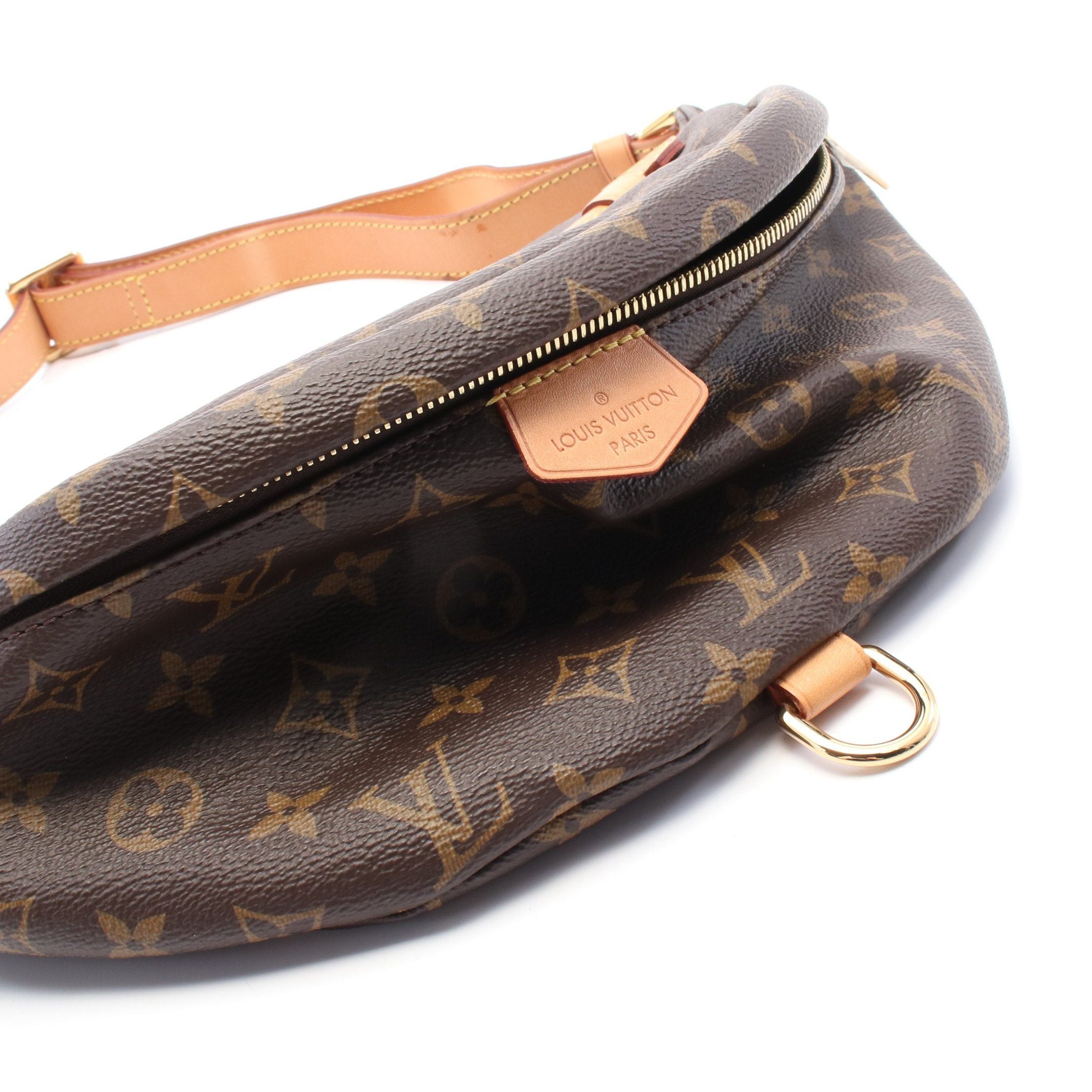 Louis Vuitton Louis Vuitton Bum Bag Monogram Body Waist Leather Brown Size ONE SIZE - 7 Thumbnail