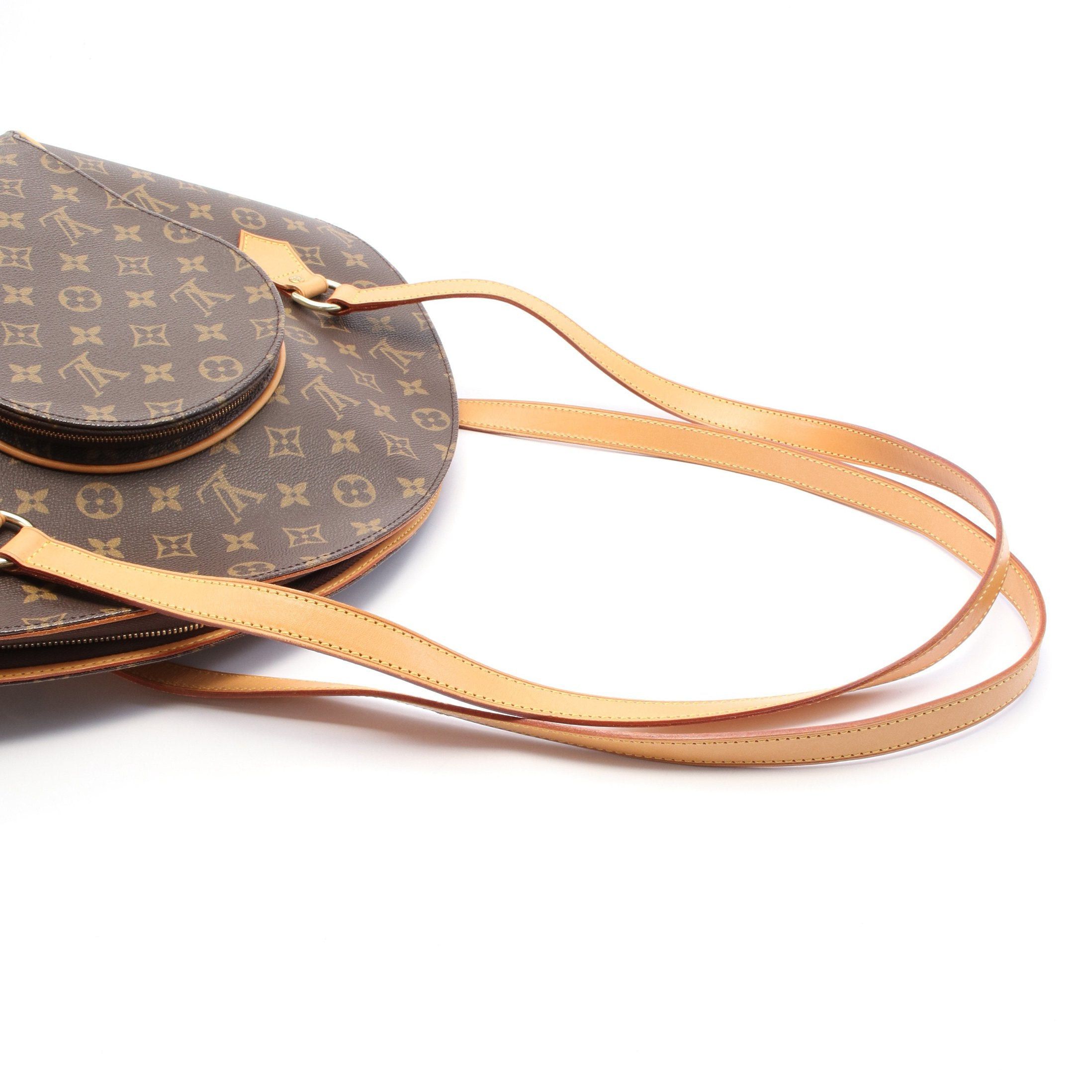 Louis Vuitton Louis Vuitton Ellipse Shopping Monogram Shoulder Bag Leather Brown Size ONE SIZE - 6 Thumbnail