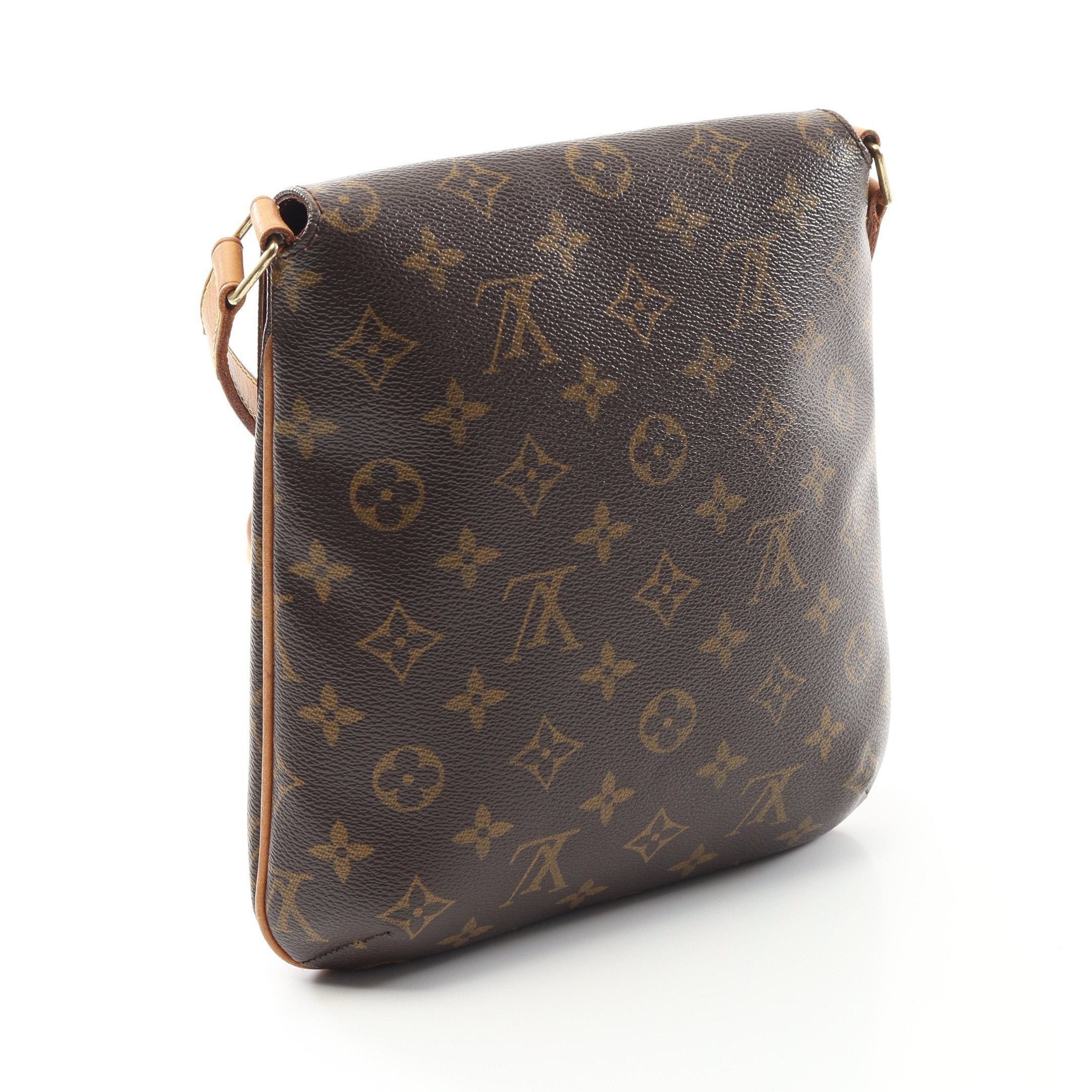 Louis Vuitton Louis Vuitton Musette Salsa Long Strap Monogram Shoulder Bag Leather Brown Size ONE SIZE - 2 Thumbnail