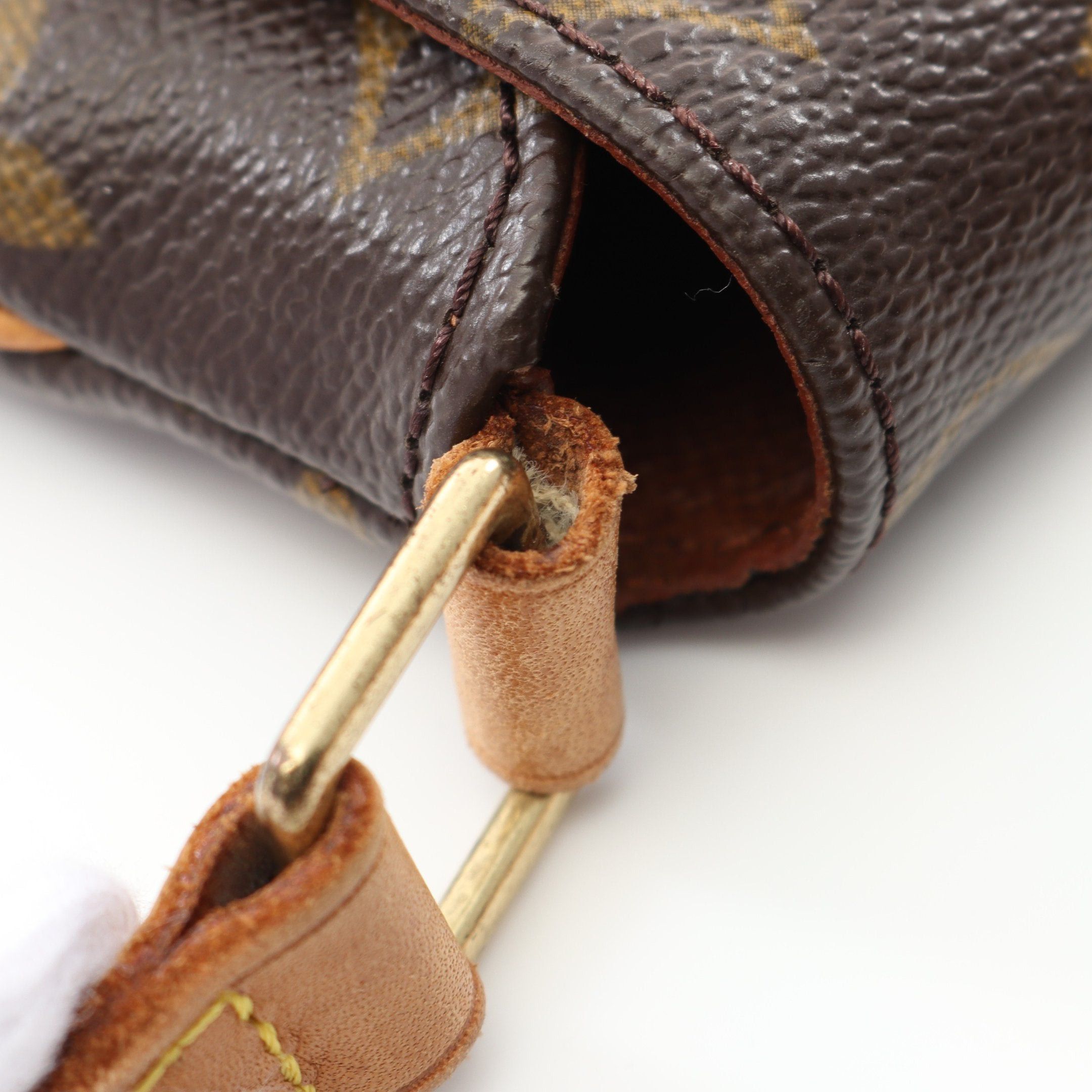 Louis Vuitton Louis Vuitton Musette Salsa Long Strap Monogram Shoulder Bag Leather Brown Size ONE SIZE - 9 Thumbnail