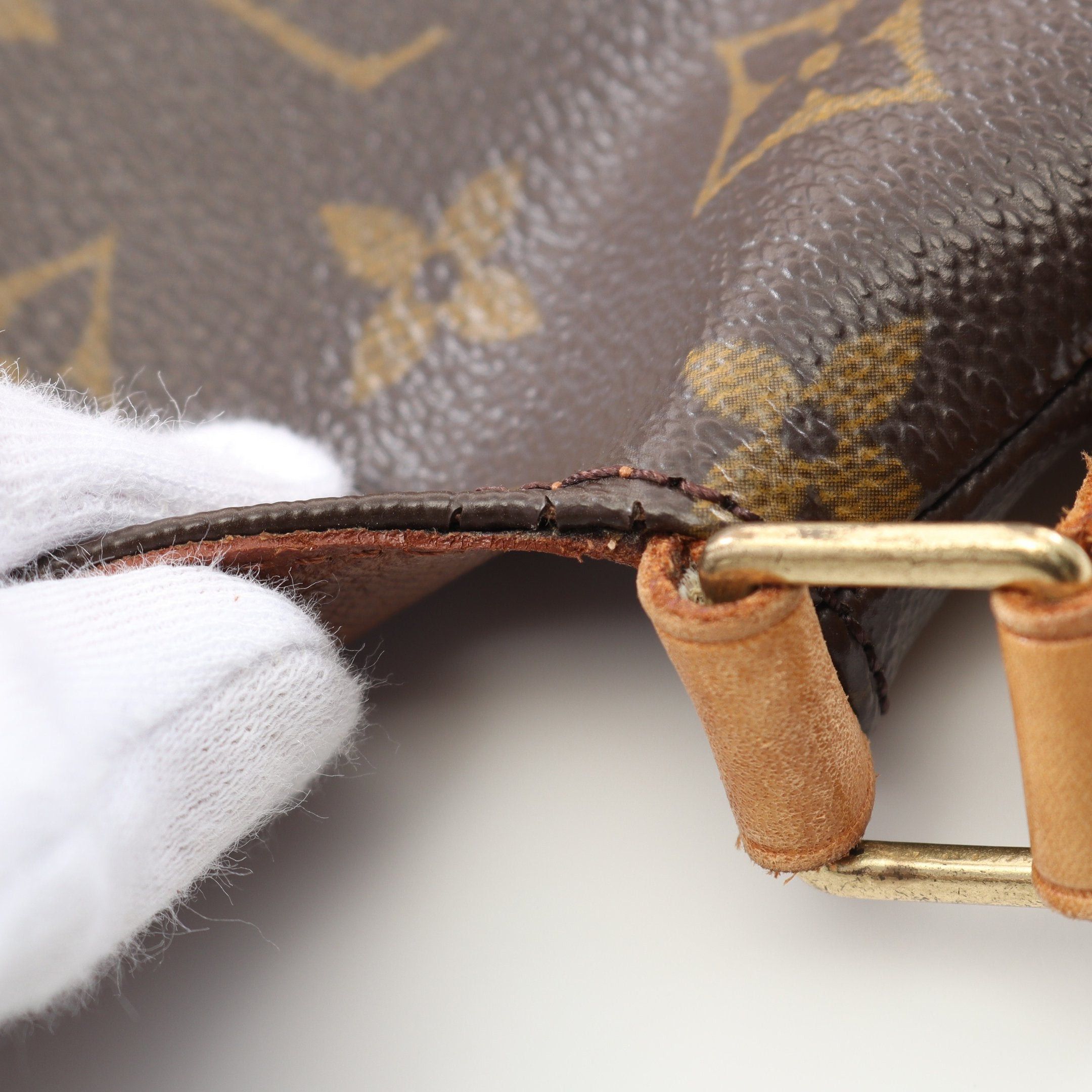 Louis Vuitton Louis Vuitton Musette Salsa Long Strap Monogram Shoulder Bag Leather Brown Size ONE SIZE - 6 Thumbnail