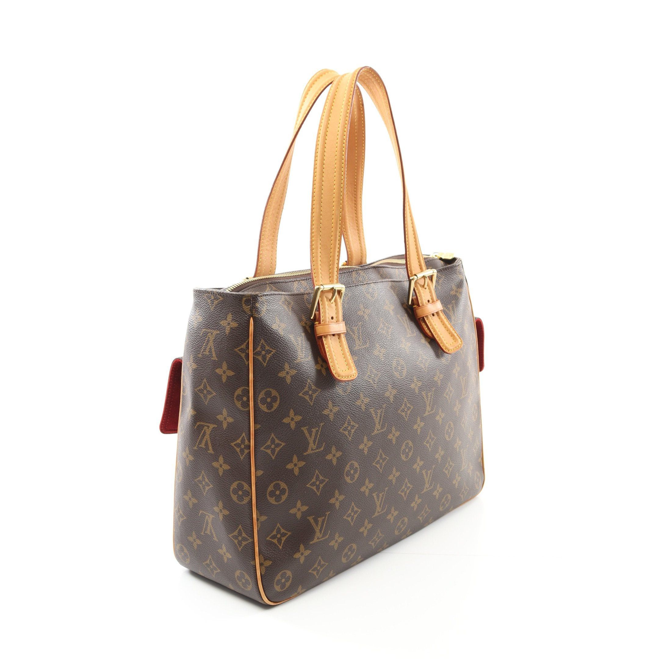 Louis Vuitton Louis Vuitton Multi-Priest Monogram Handbag Leather Brown Size ONE SIZE - 2 Thumbnail