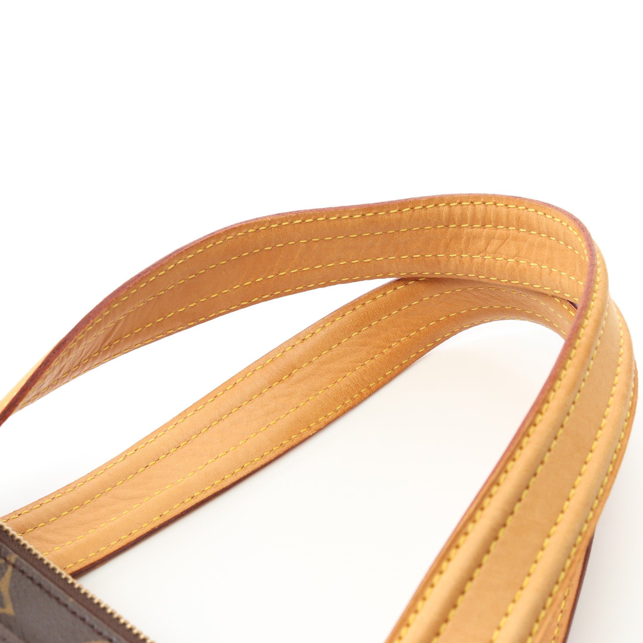 Louis Vuitton Louis Vuitton Multi-Priest Monogram Handbag Leather Brown Size ONE SIZE - 7 Thumbnail