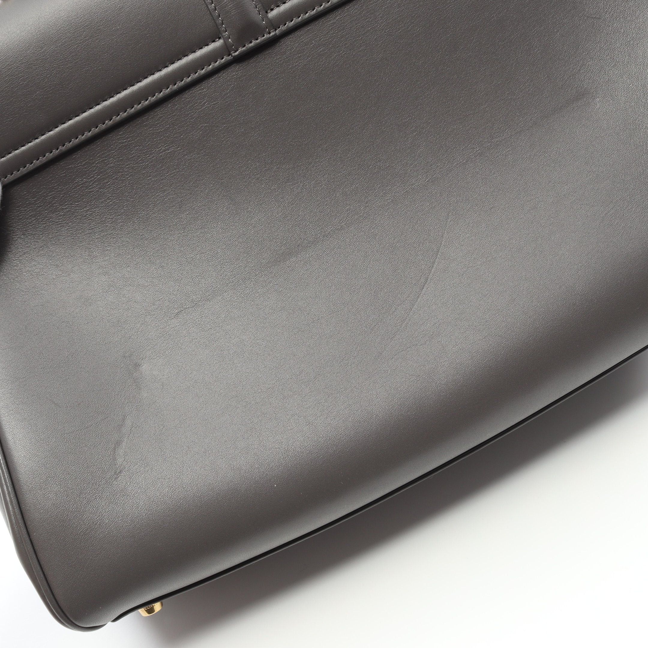 Celine Celine 16 Sais Medium Handbag Leather Gray Size ONE SIZE - 9 Thumbnail