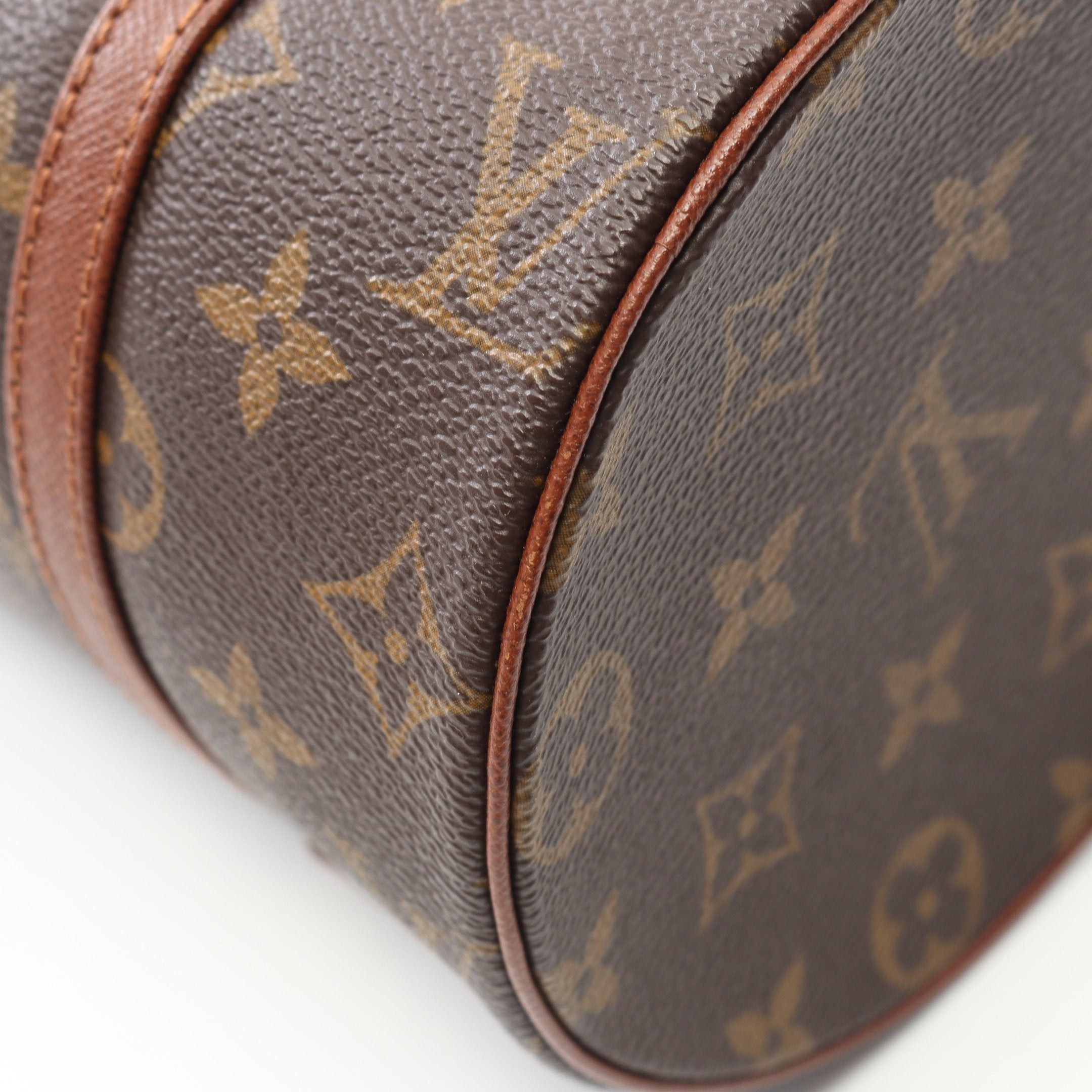Louis Vuitton Louis Vuitton Papillon 26 Monogram Old Model Handbag Leather Brown Size ONE SIZE - 7 Thumbnail