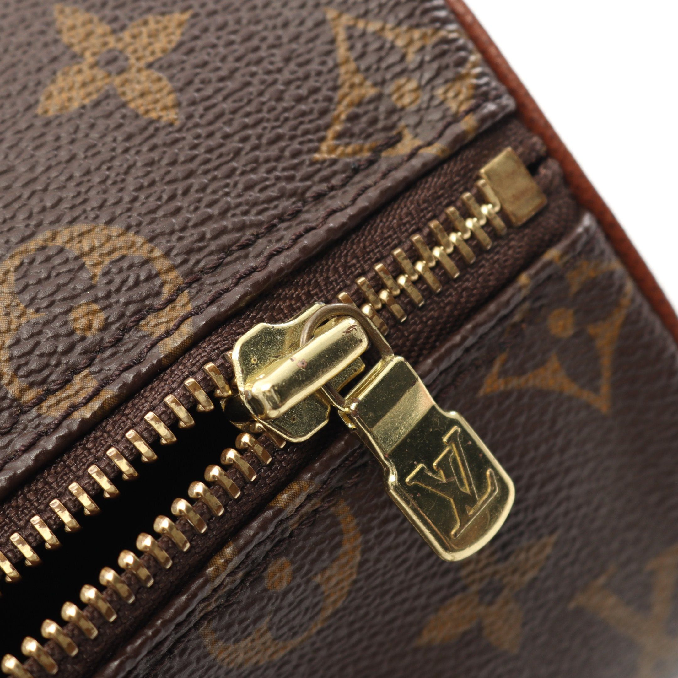 Louis Vuitton Louis Vuitton Papillon 26 Monogram Old Model Handbag Leather Brown Size ONE SIZE - 9 Thumbnail