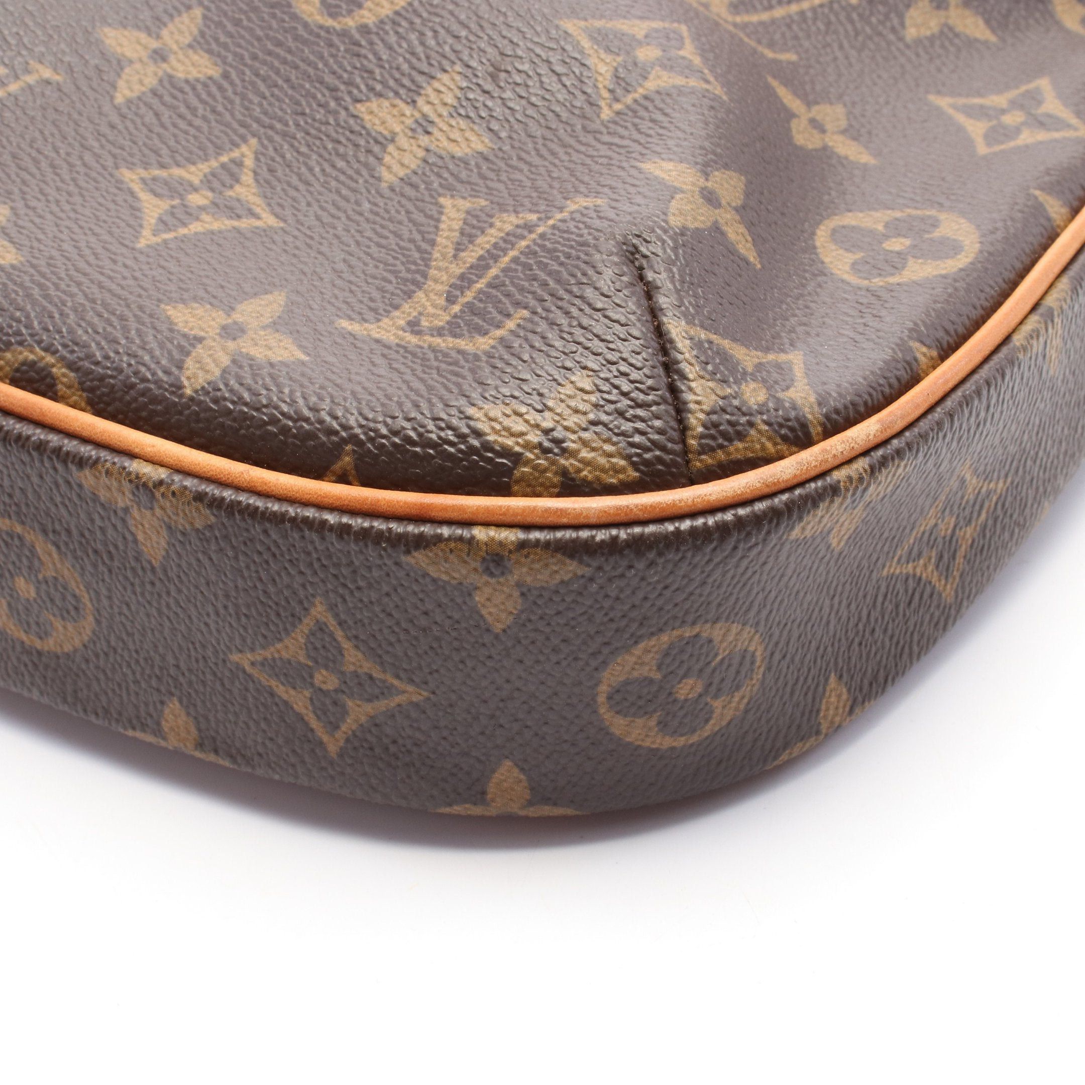 Louis Vuitton Louis Vuitton Odeon Pm Monogram Shoulder Bag Leather Brown Size ONE SIZE - 7 Thumbnail