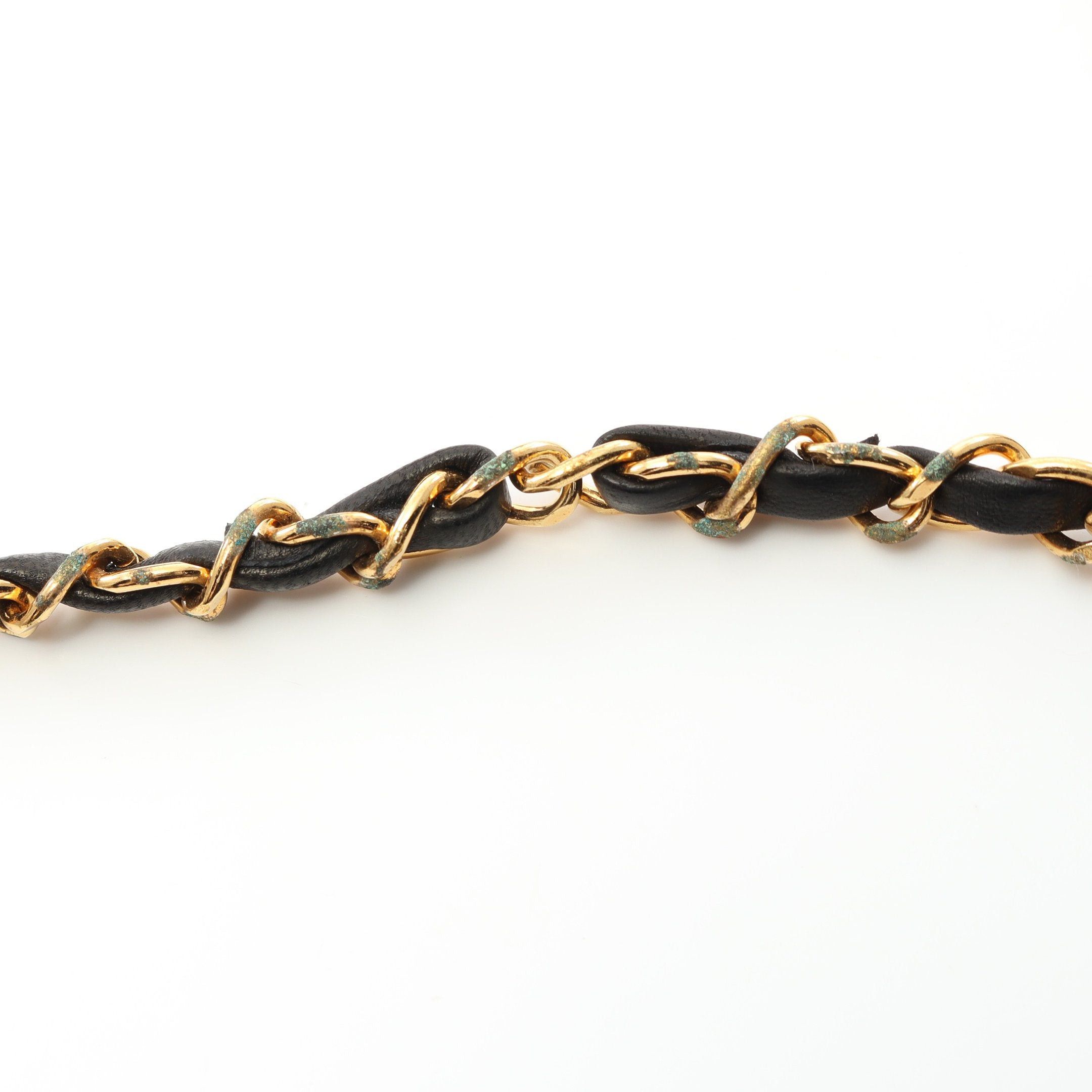 Chanel Chanel Matelasse Chain Shoulder Bag Lambskin Black Gold Hardware Size ONE SIZE - 9 Thumbnail