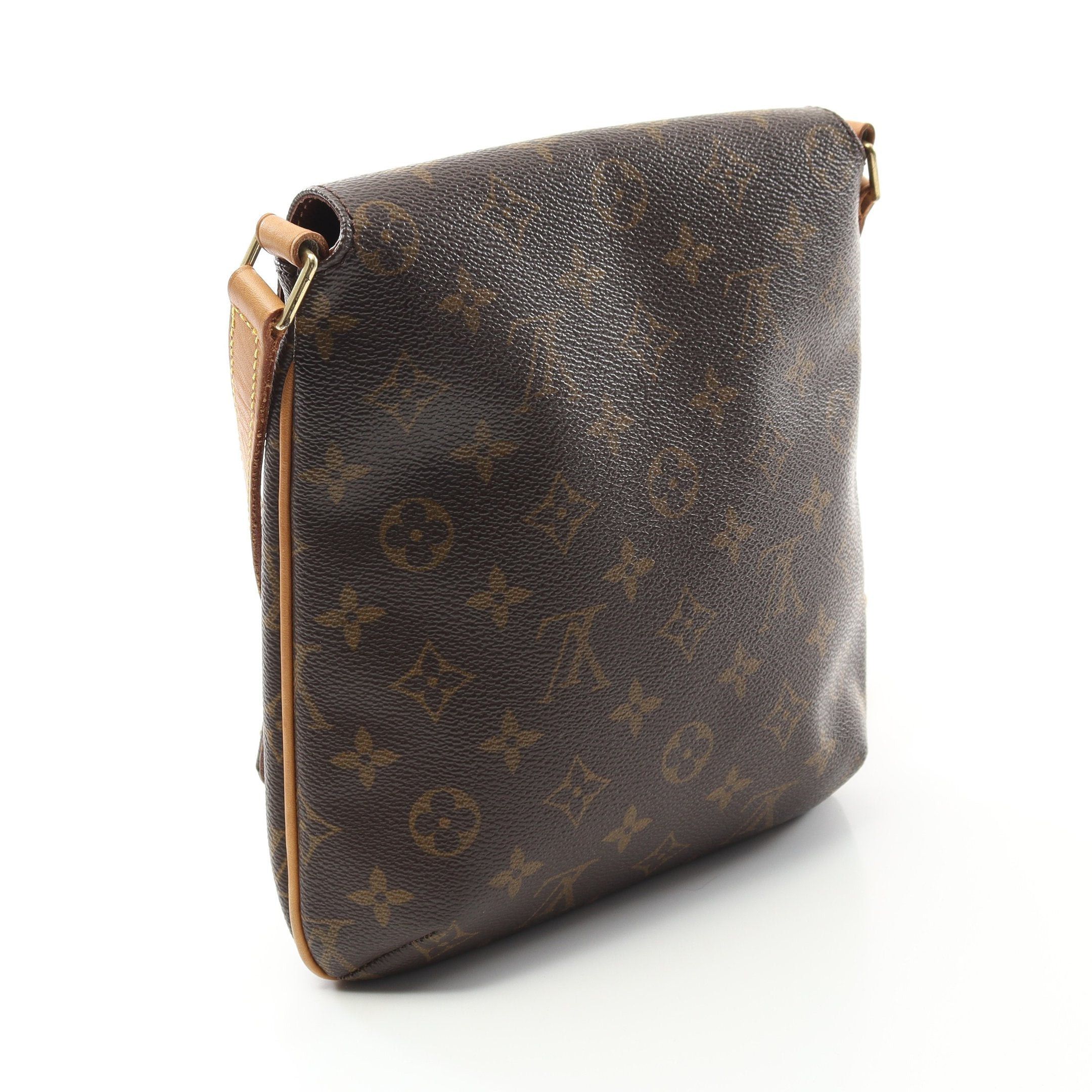 Louis Vuitton Louis Vuitton Musette Salsa Long Strap Monogram Shoulder Bag Leather Brown Size ONE SIZE - 2 Thumbnail
