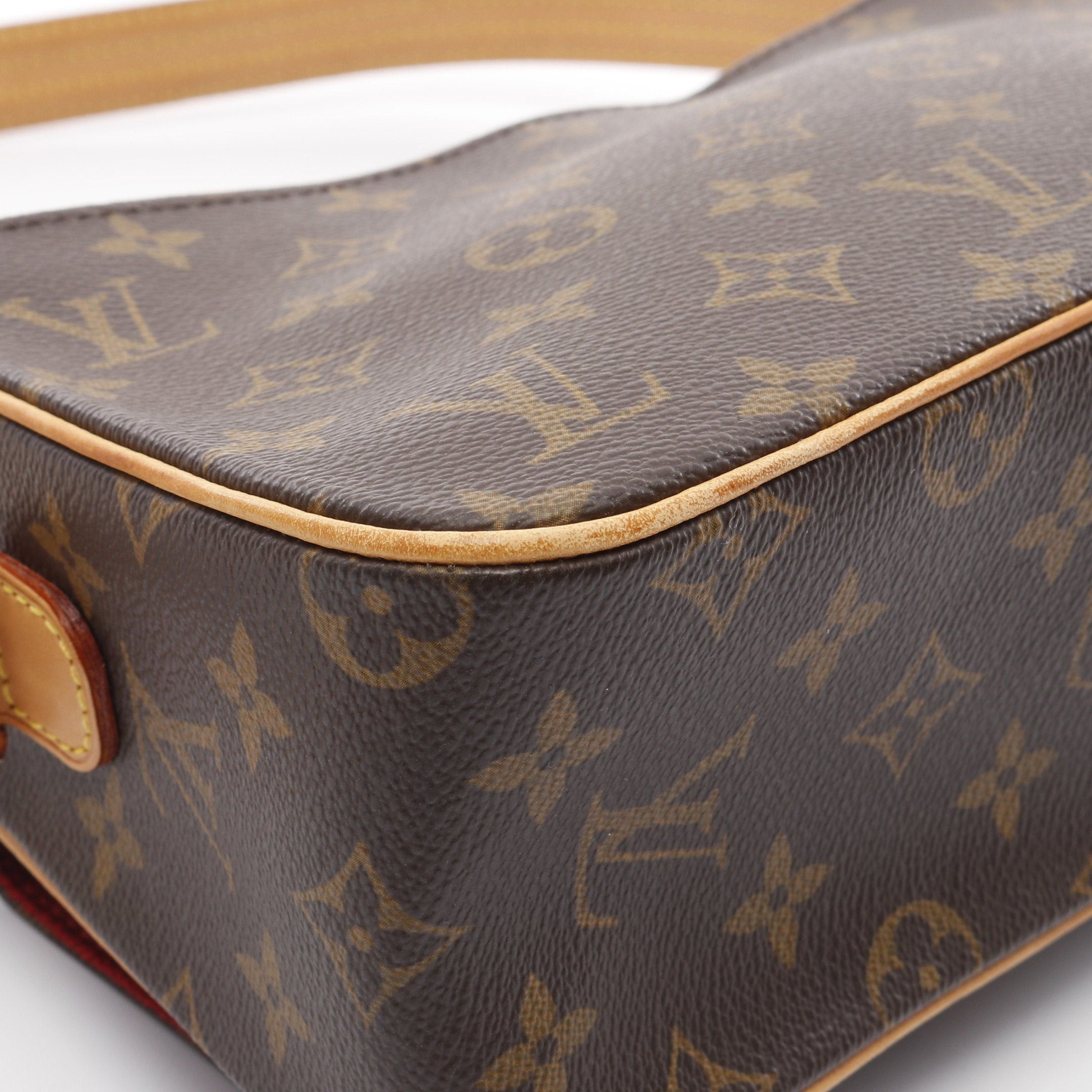 Louis Vuitton Louis Vuitton Vivacite Mm Monogram Shoulder Bag Leather Brown Size ONE SIZE - 6 Thumbnail