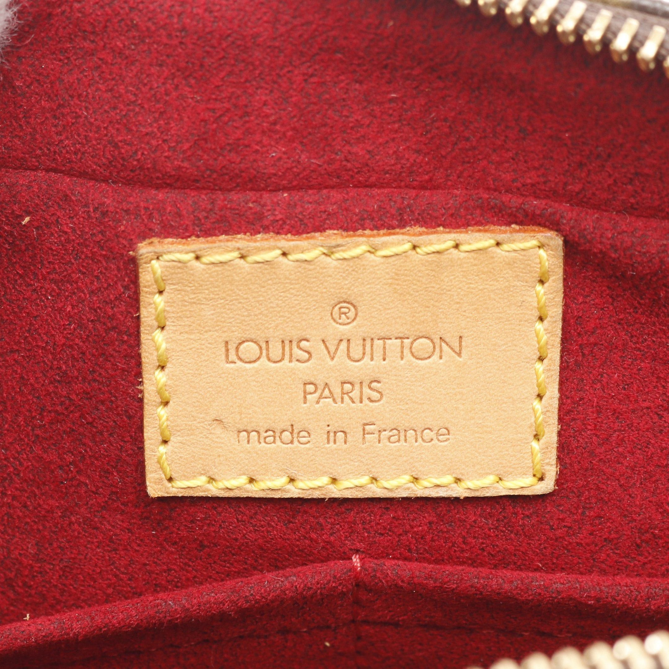 Louis Vuitton Louis Vuitton Vivacite Mm Monogram Shoulder Bag Leather Brown Size ONE SIZE - 4 Thumbnail