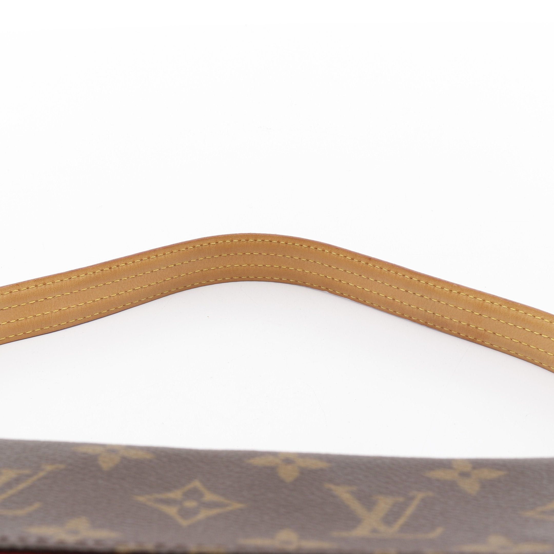 Louis Vuitton Louis Vuitton Vivacite Mm Monogram Shoulder Bag Leather Brown Size ONE SIZE - 8 Thumbnail