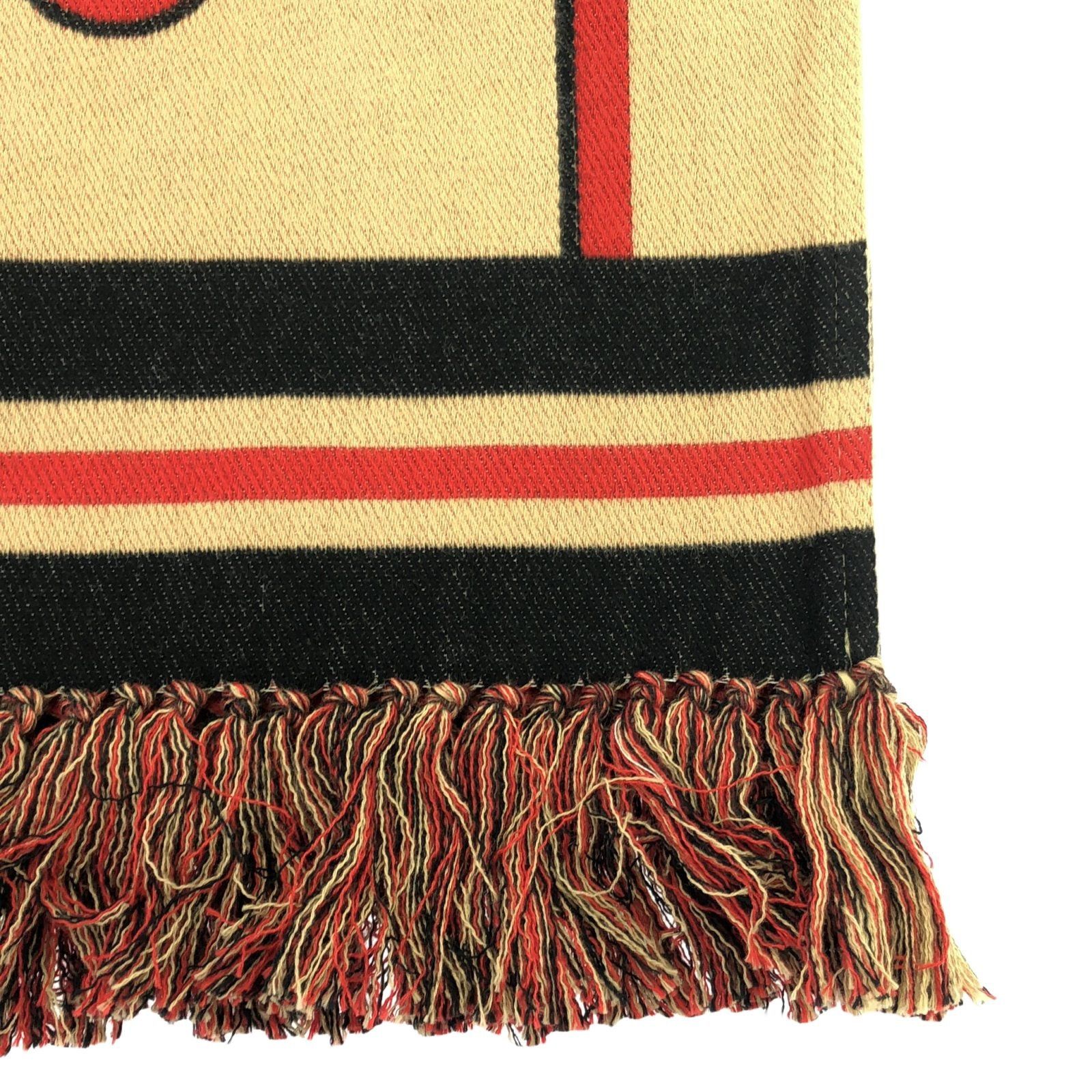Burberry Burberry Scarf Cotton Beige Size ONE SIZE - 3 Thumbnail