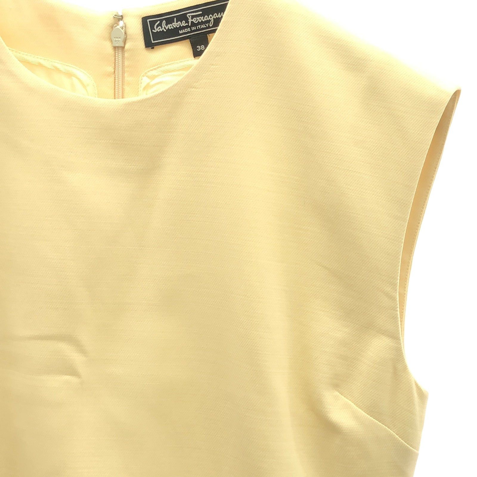 Salvatore Ferragamo Salvatore Ferragamo One Piece Wool Beige Size ONE SIZE - 5 Thumbnail