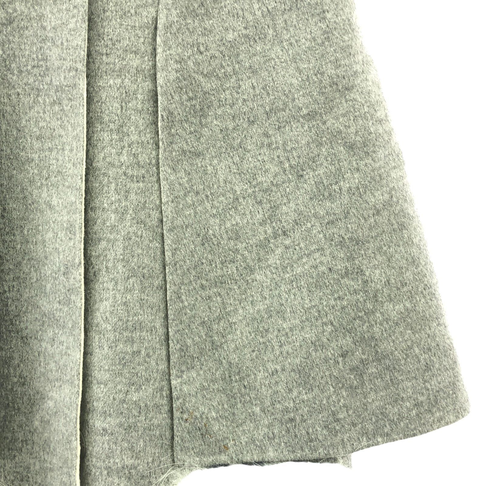 Fendi Fendi Cape Coat Wool Gray Size ONE SIZE - 4 Thumbnail