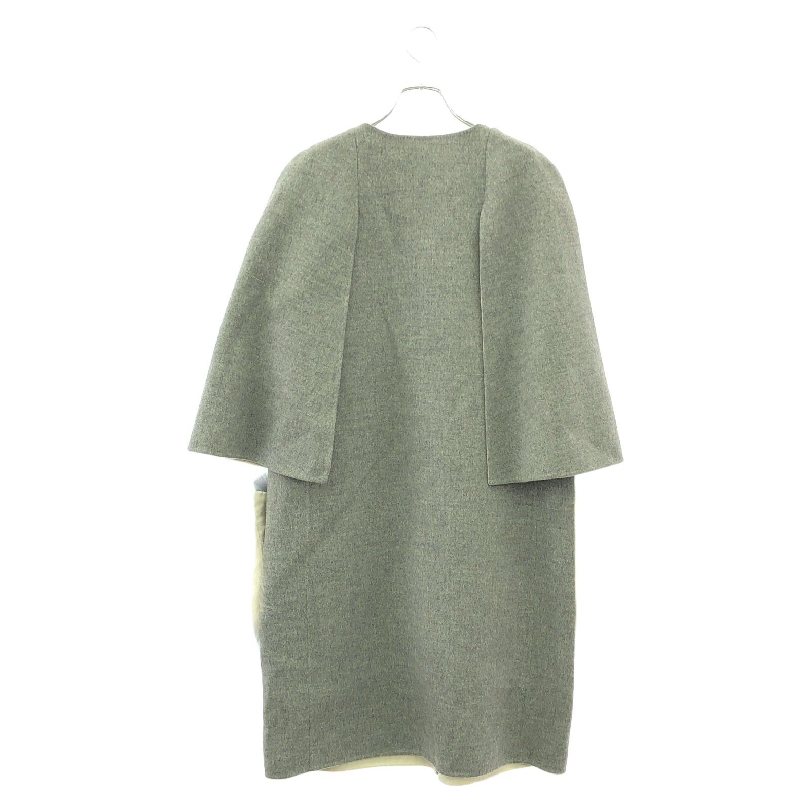 Fendi Fendi Cape Coat Wool Gray Size ONE SIZE - 2 Thumbnail