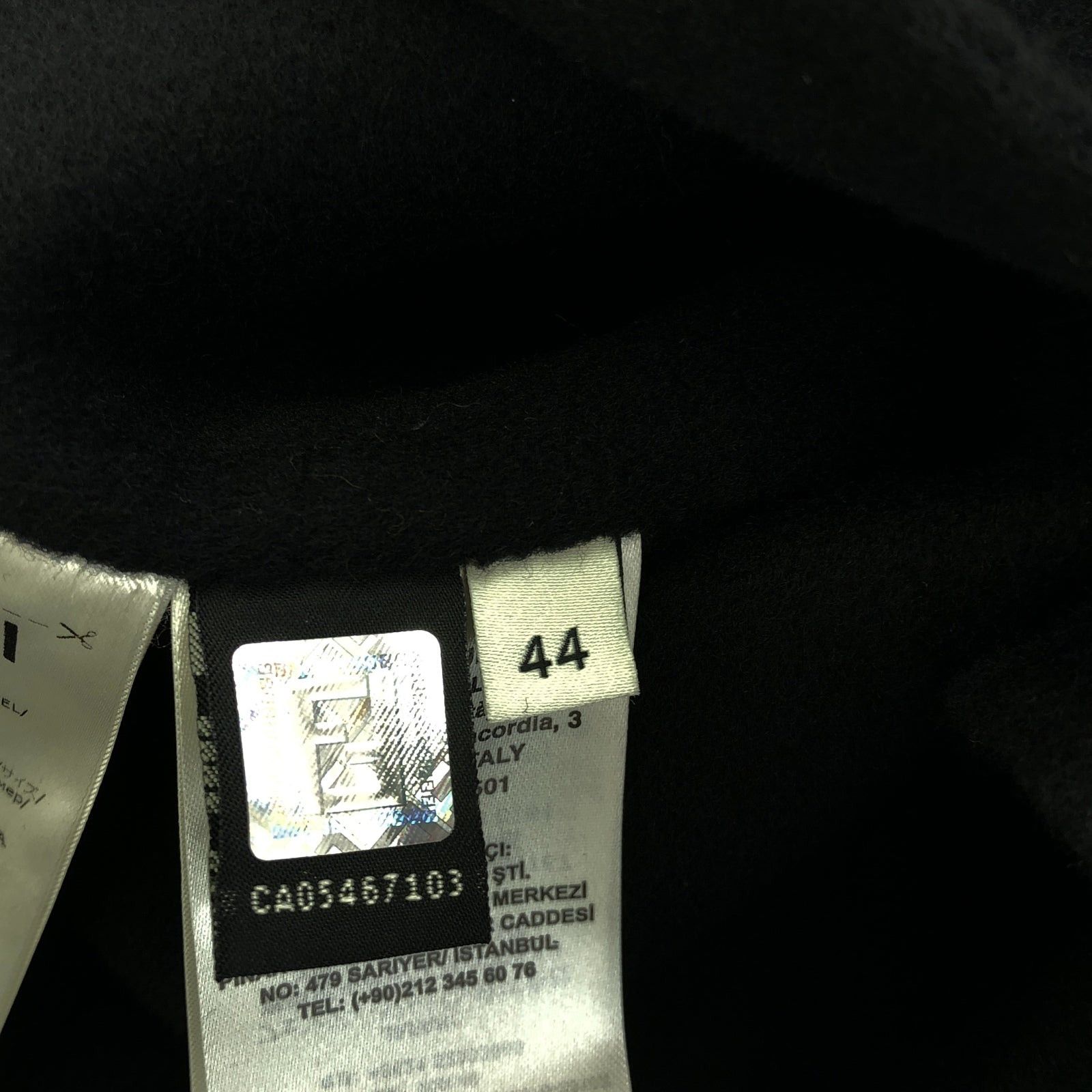 Fendi Fendi Cape Coat Wool Black Size ONE SIZE - 6 Thumbnail