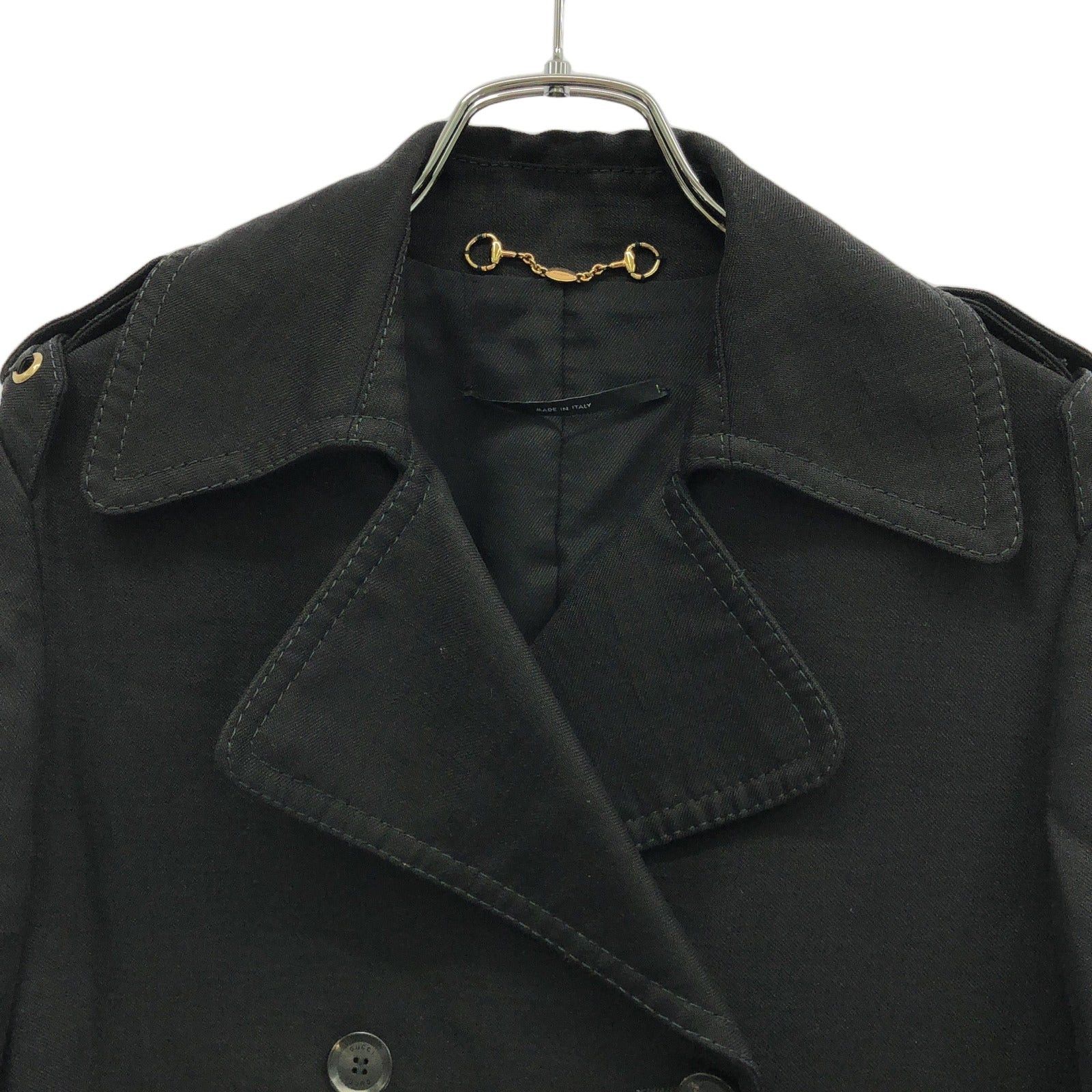 Gucci Gucci Coat Rayon Black Size ONE SIZE - 3 Thumbnail