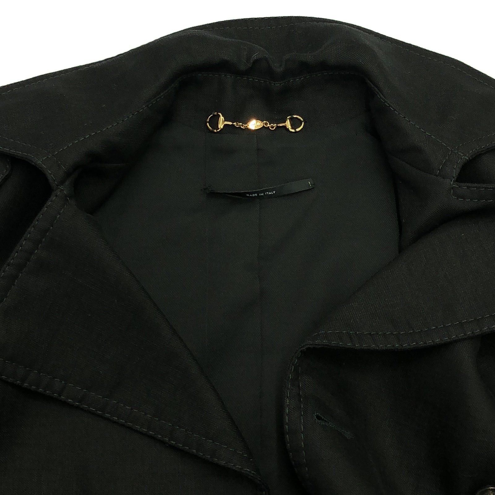 Gucci Gucci Coat Rayon Black Size ONE SIZE - 9 Thumbnail